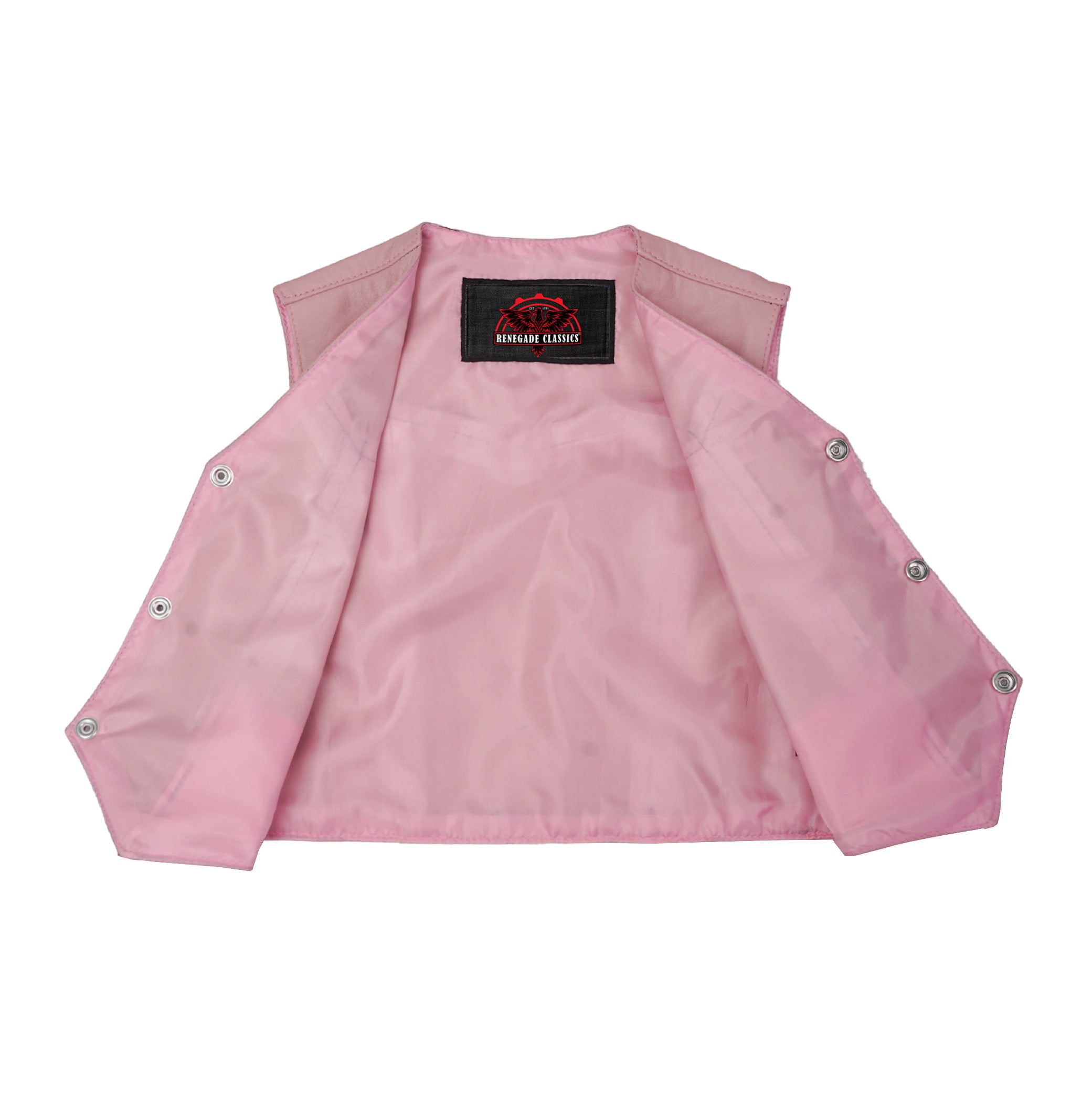 Hazel - Kid’s Leather Vest