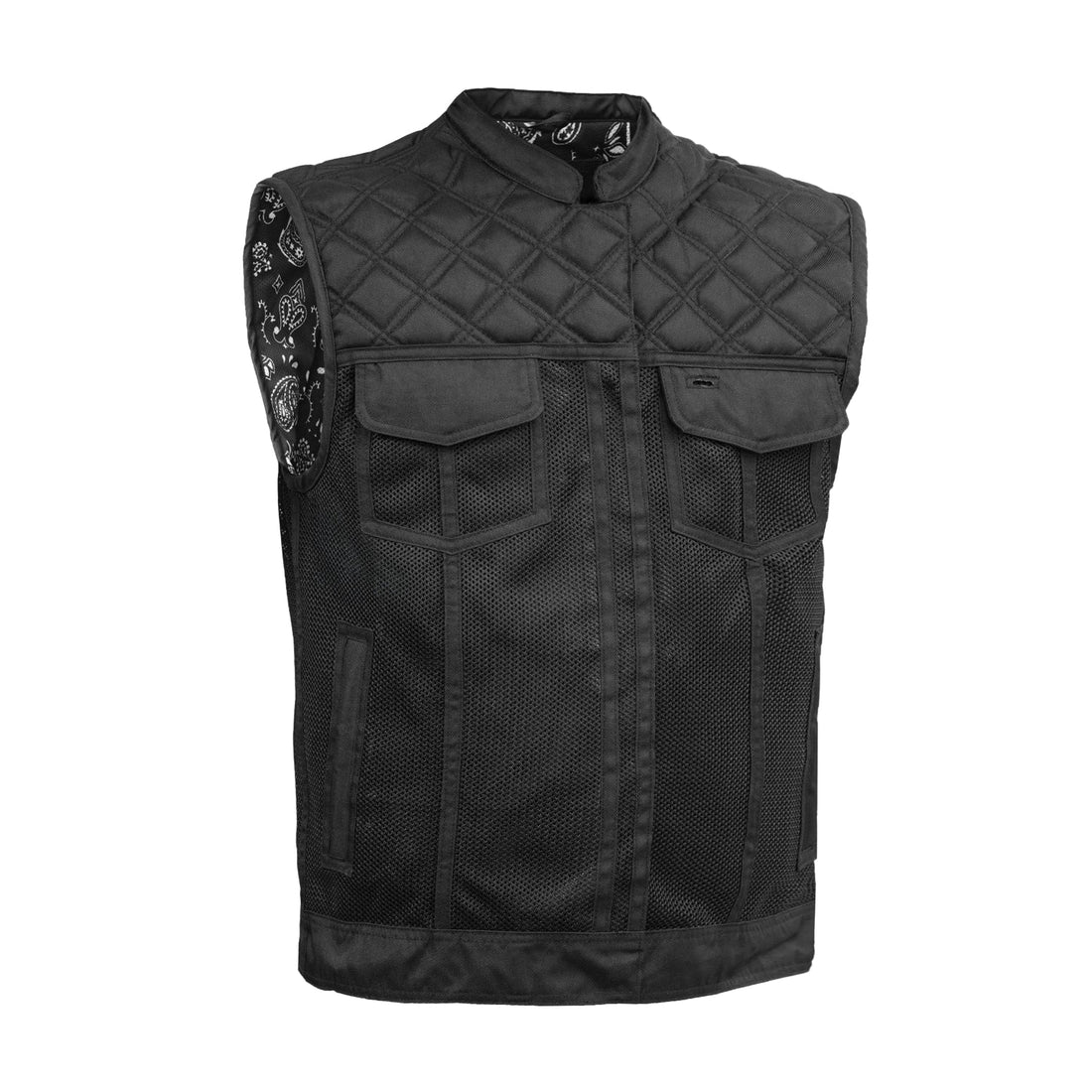 Hell Hound – Men’s Textile Motorcycle Vest