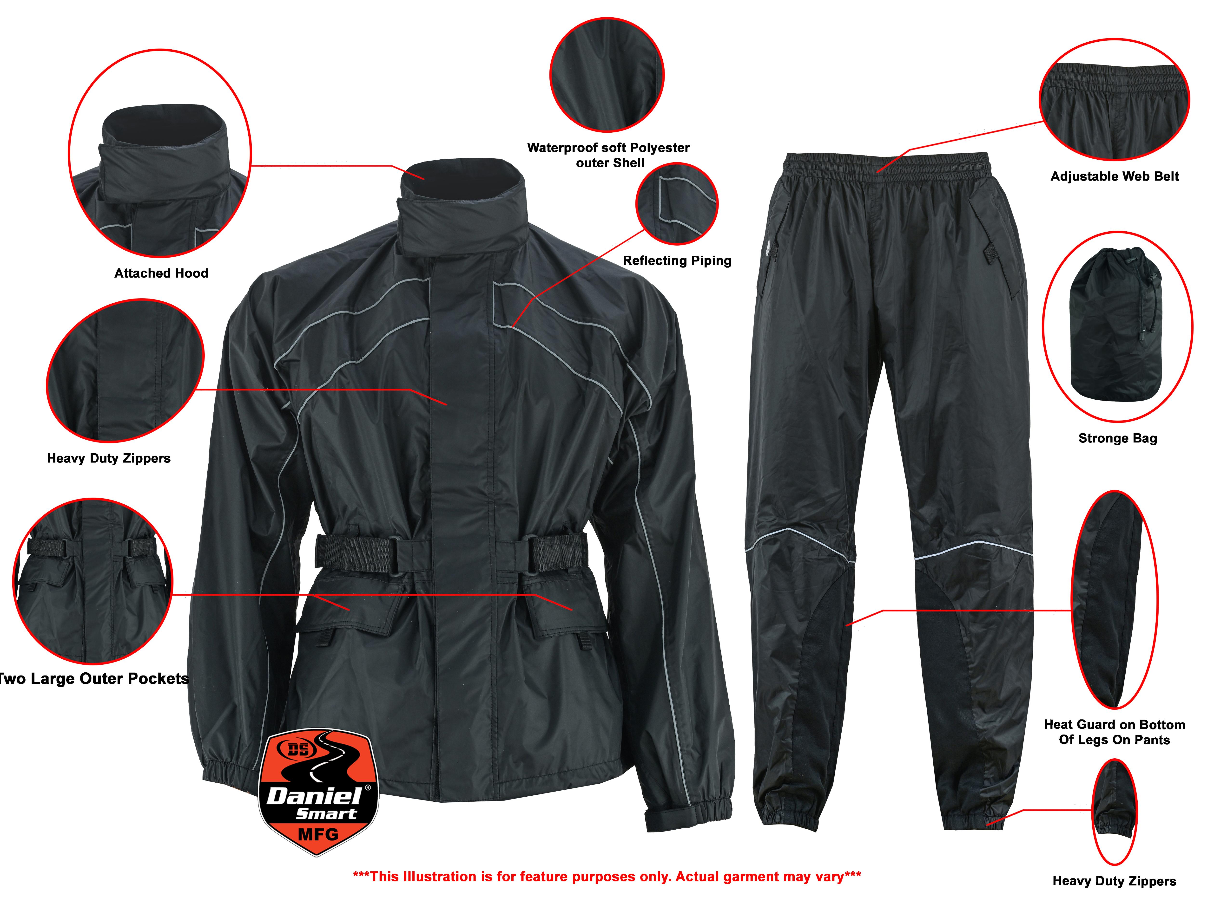 RC590BK Rain Suit