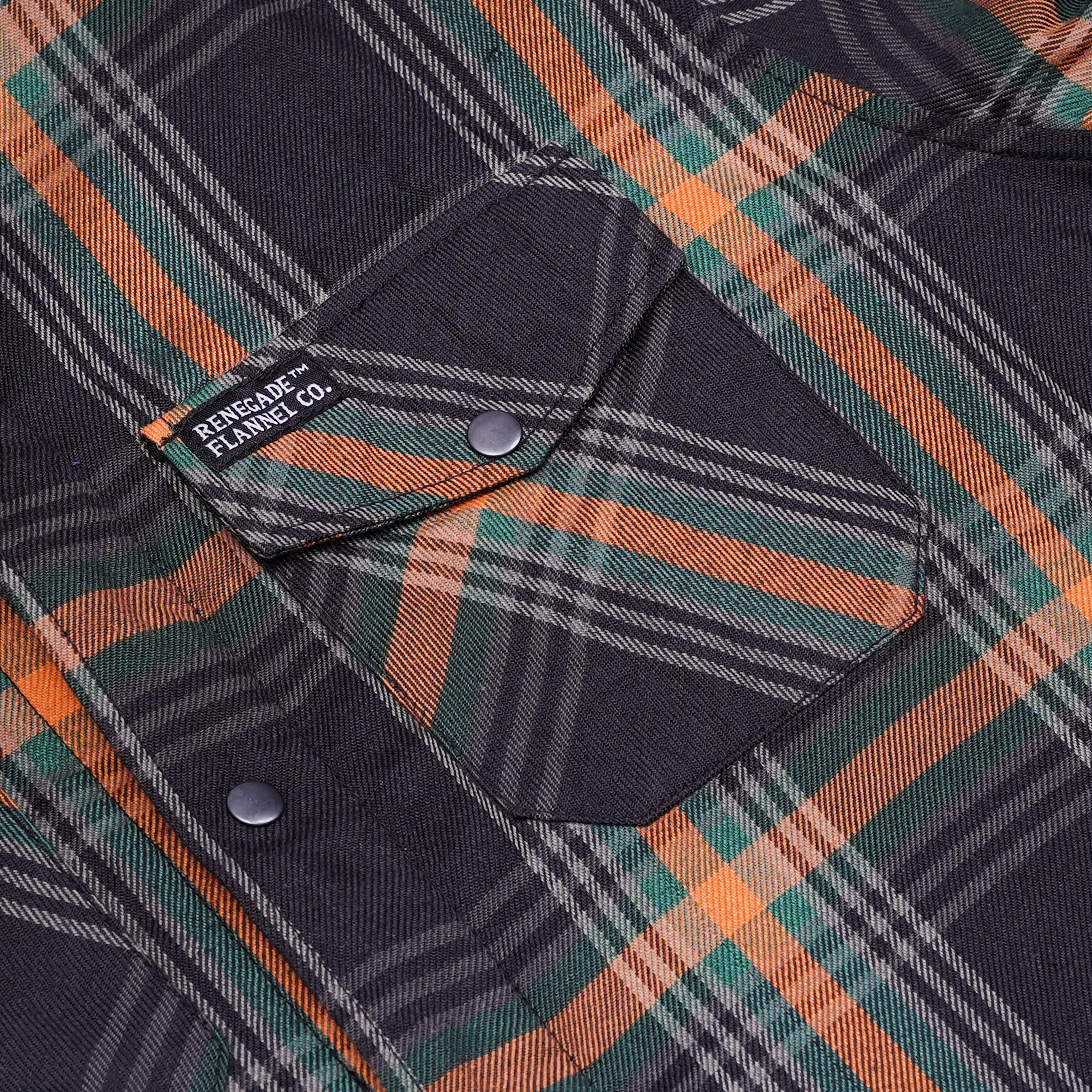 Journey Blue Men’s Blue and Green Flannel Shirt