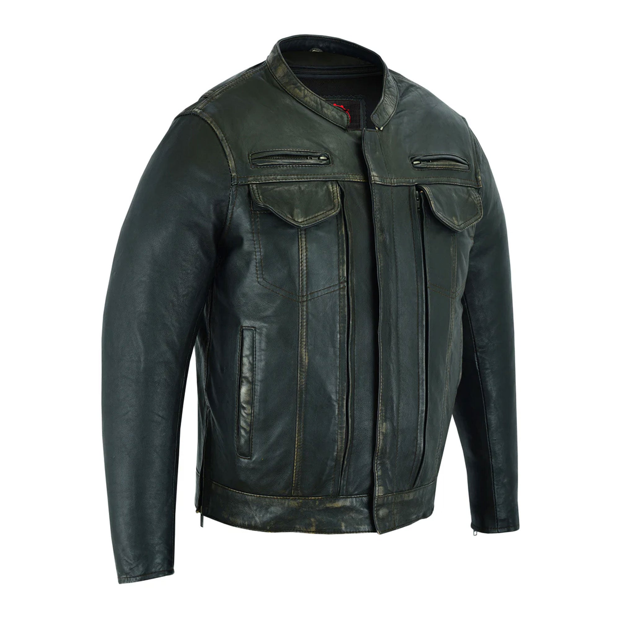 RC790 Men's Modern Utility Style Jacket in Lightweight Drum Dyed Dist