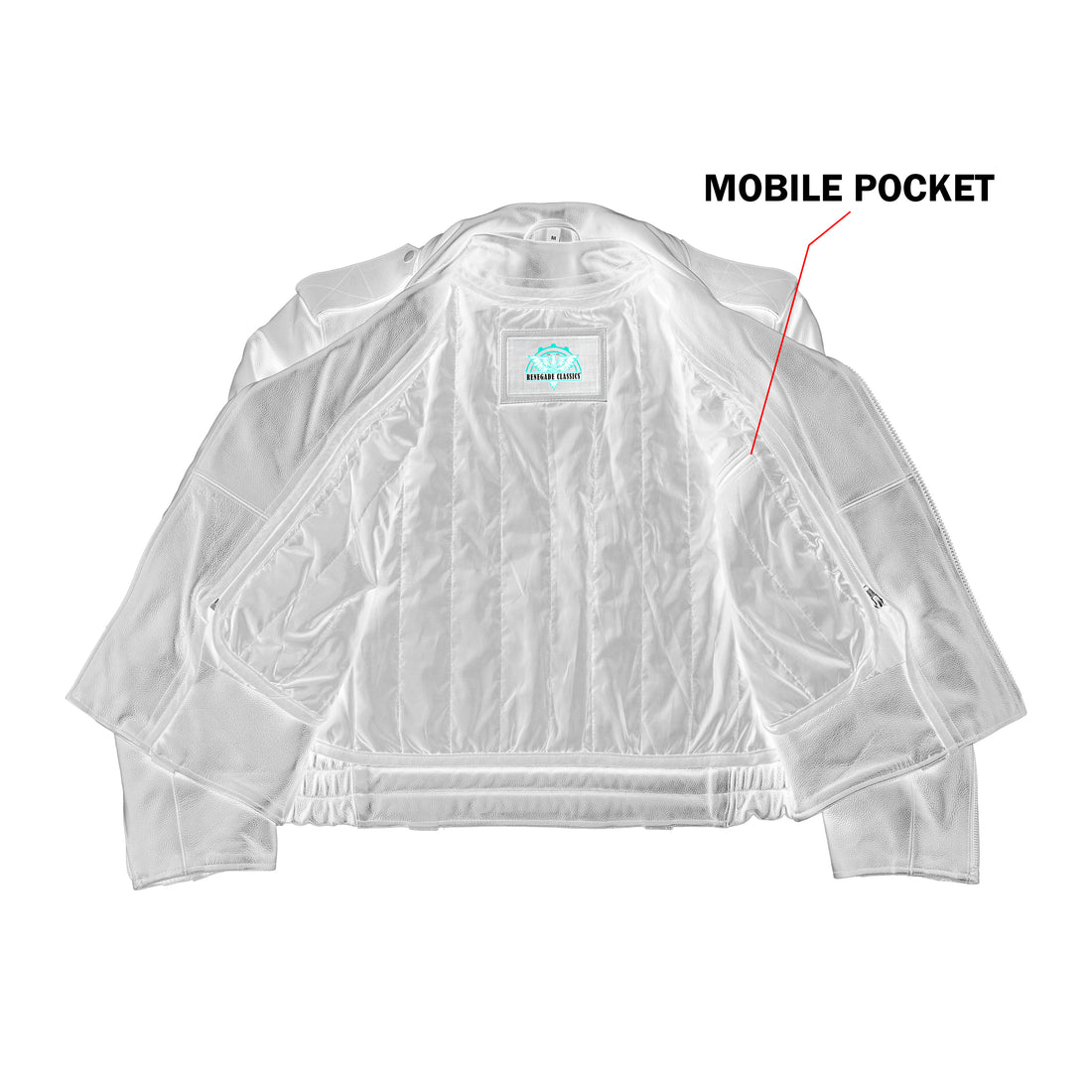 Law Line – Men’s Leather Motorcycle Jacket