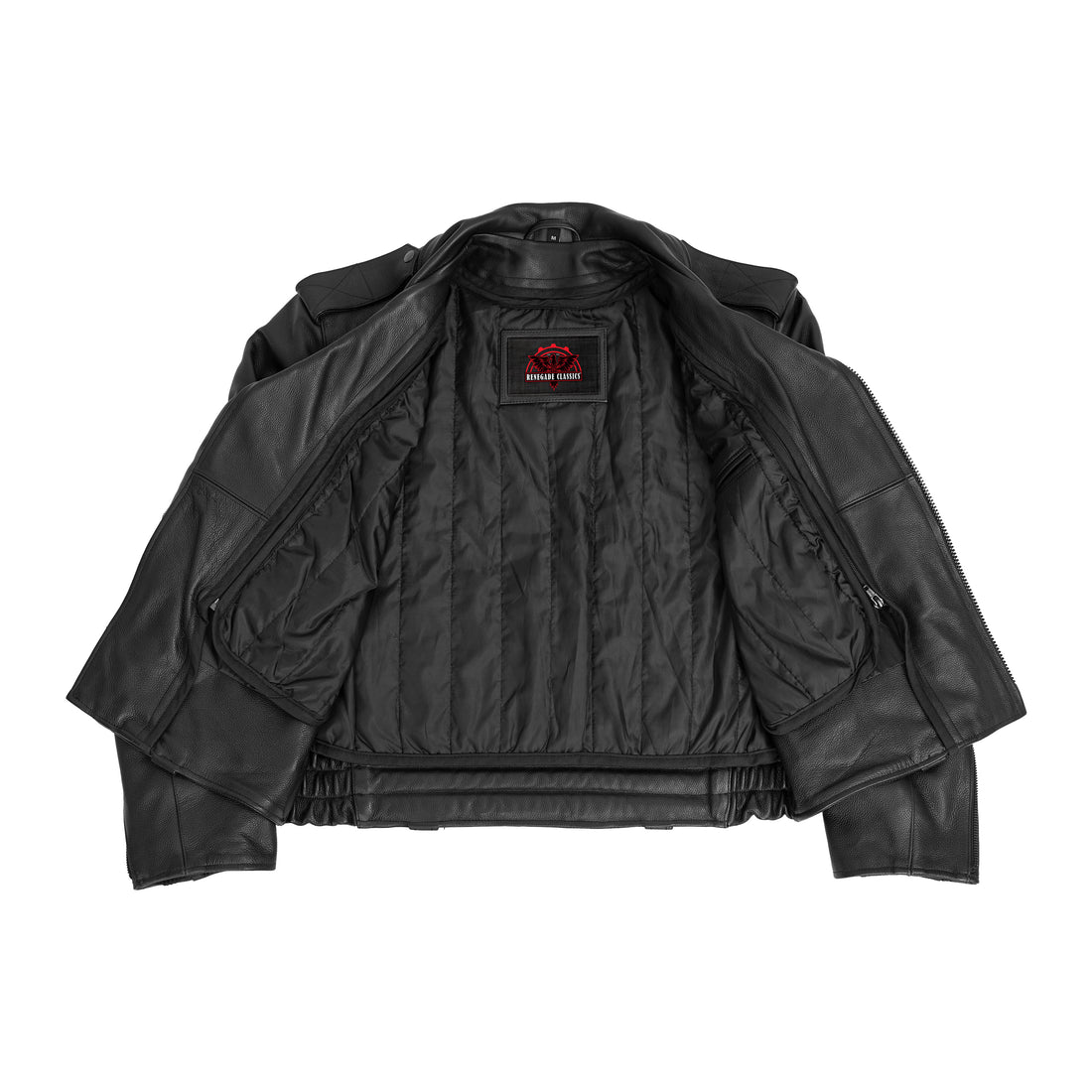Law Line – Men’s Leather Motorcycle Jacket