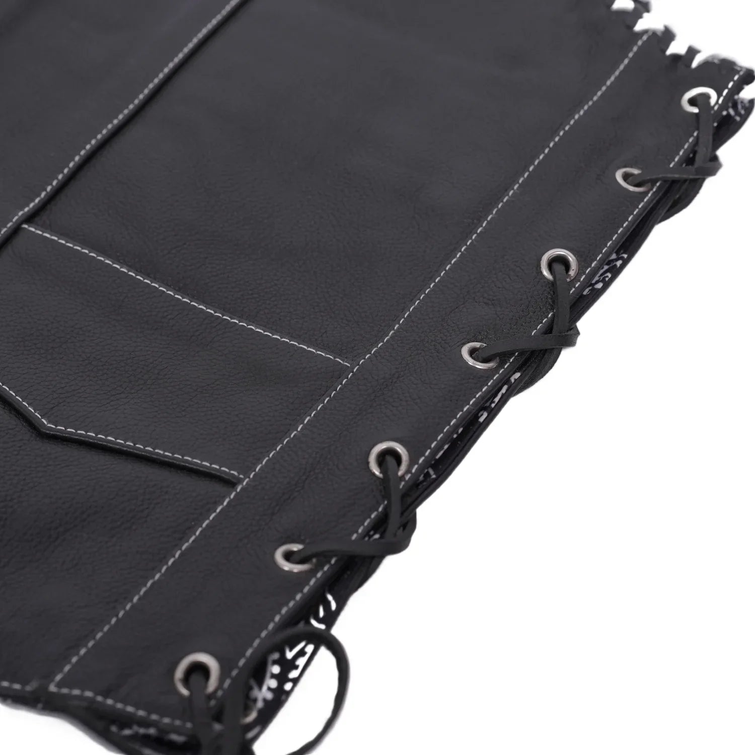 Midnight Thread – Men’s Leather Vest