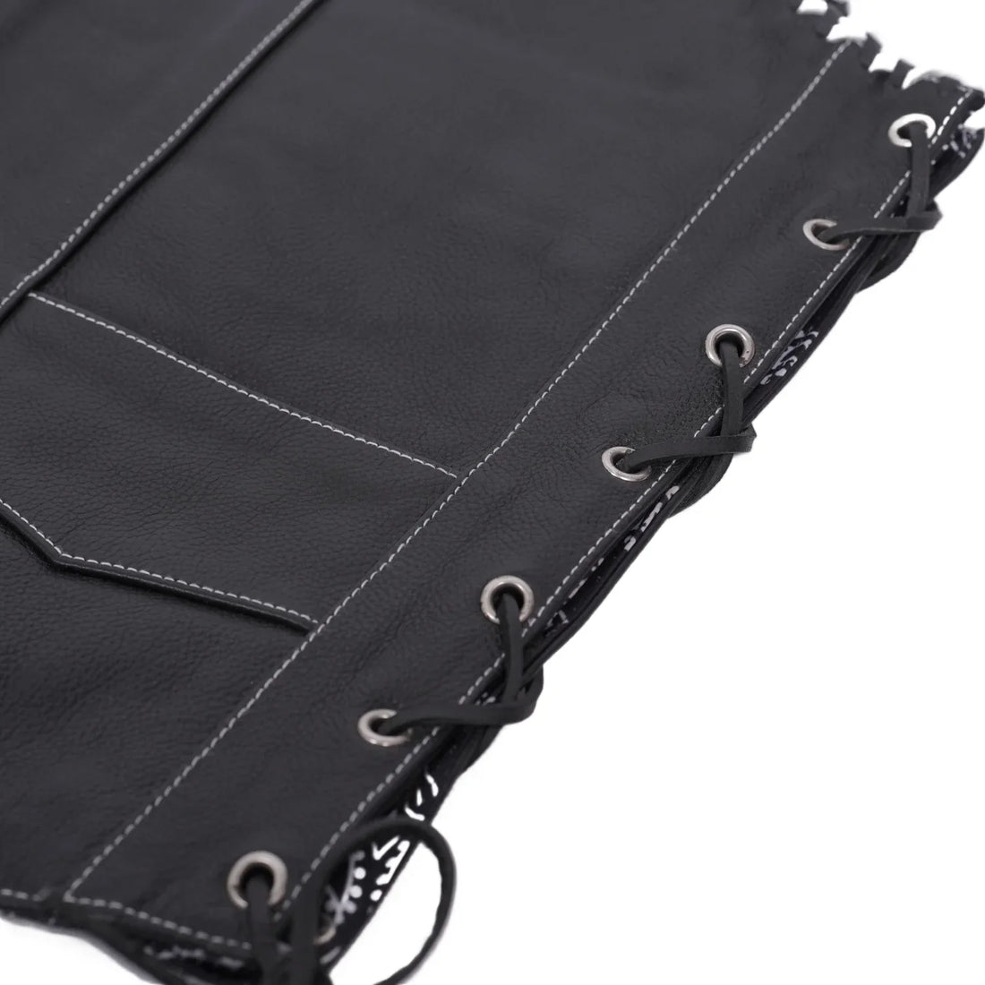 Midnight Thread – Men’s Leather Vest