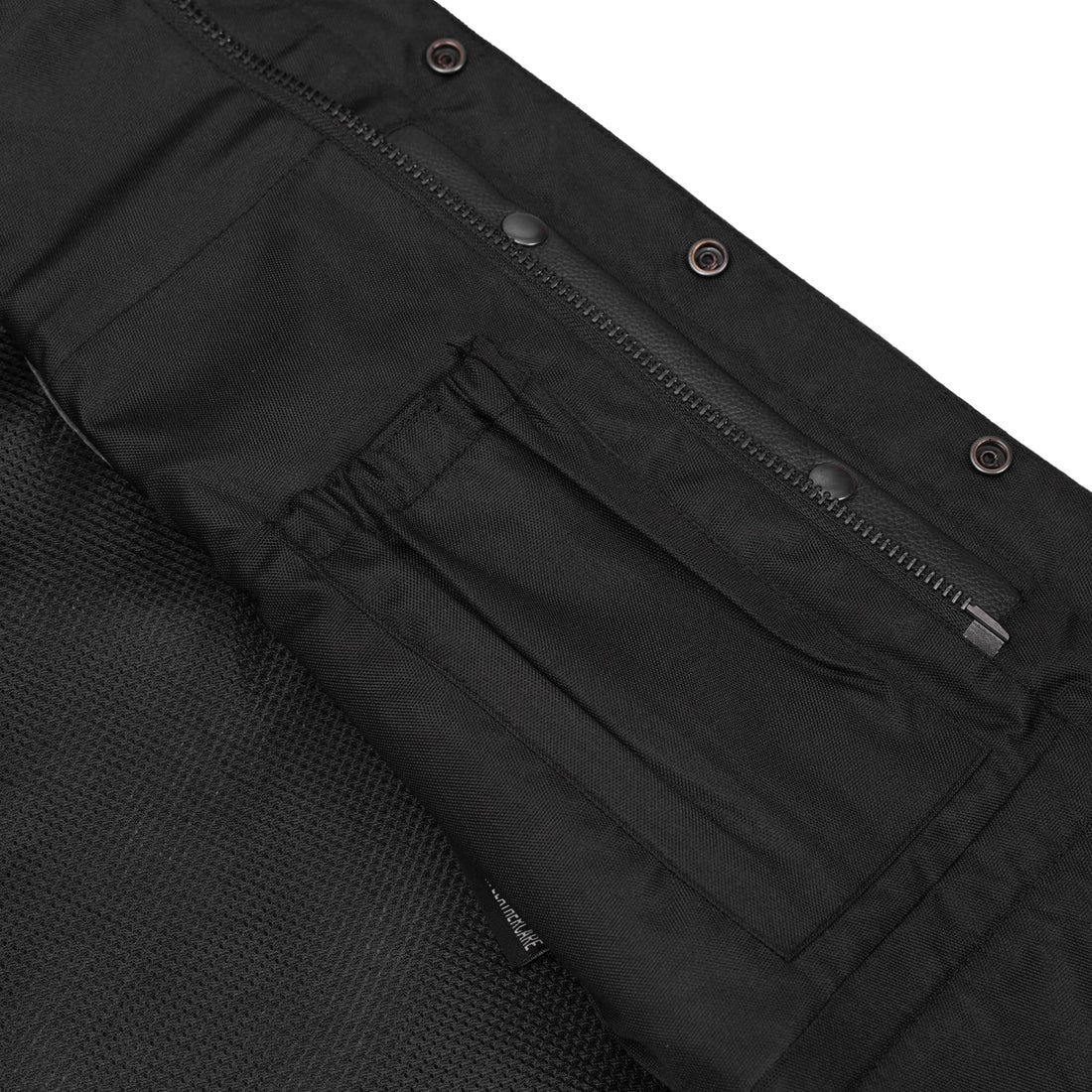 Mile Maker – Men’s Leather Motorcycle Vest