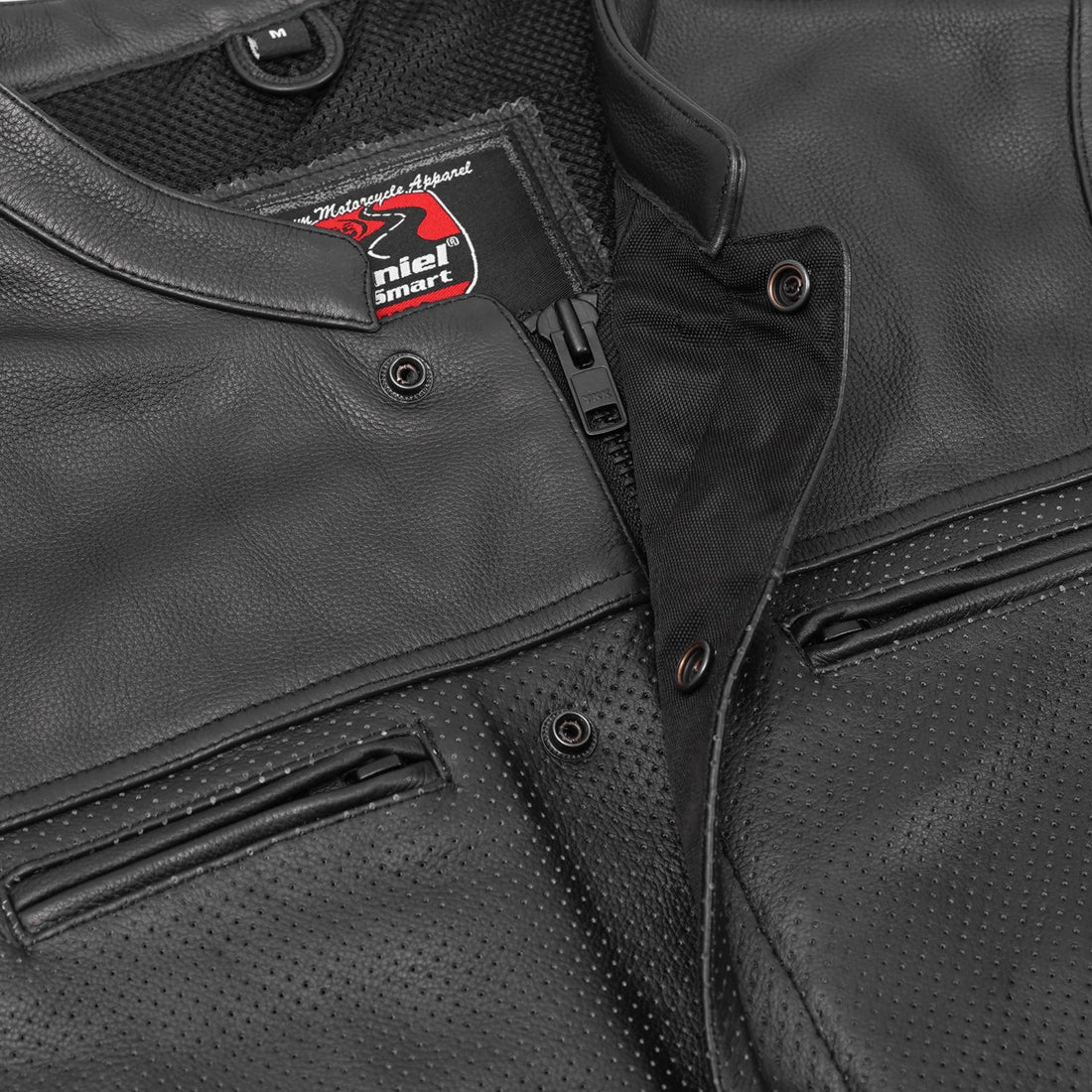 Mile Maker – Men’s Leather Motorcycle Vest