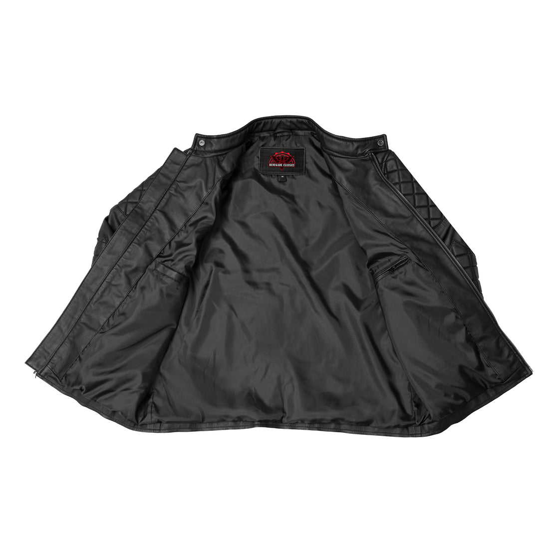 Morvex – Men’s Faux Leather Motorcycle Jacket