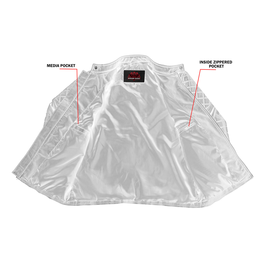 Morvex – Men’s Faux Leather Motorcycle Jacket