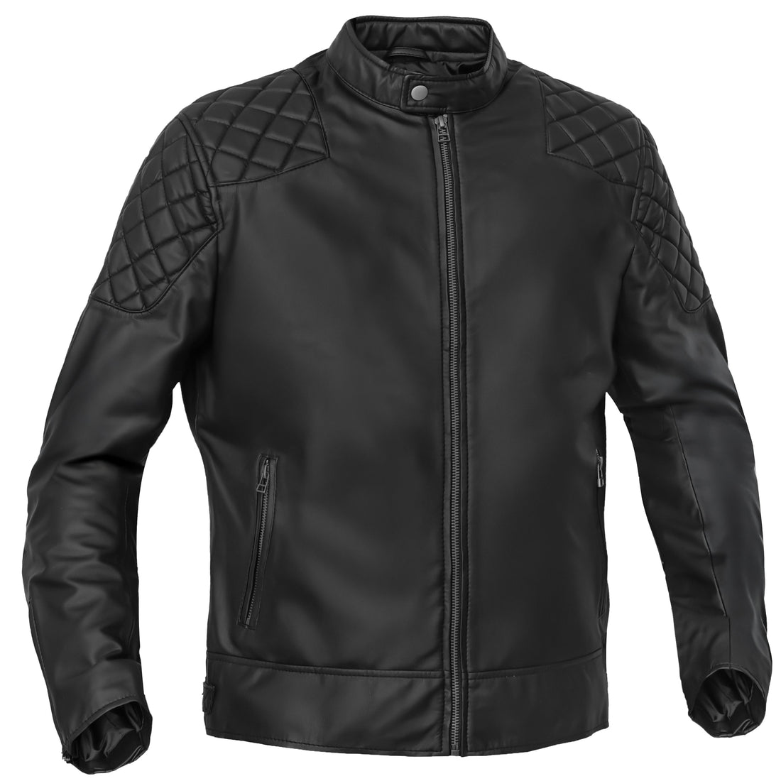 Morvex – Men’s Faux Leather Motorcycle Jacket