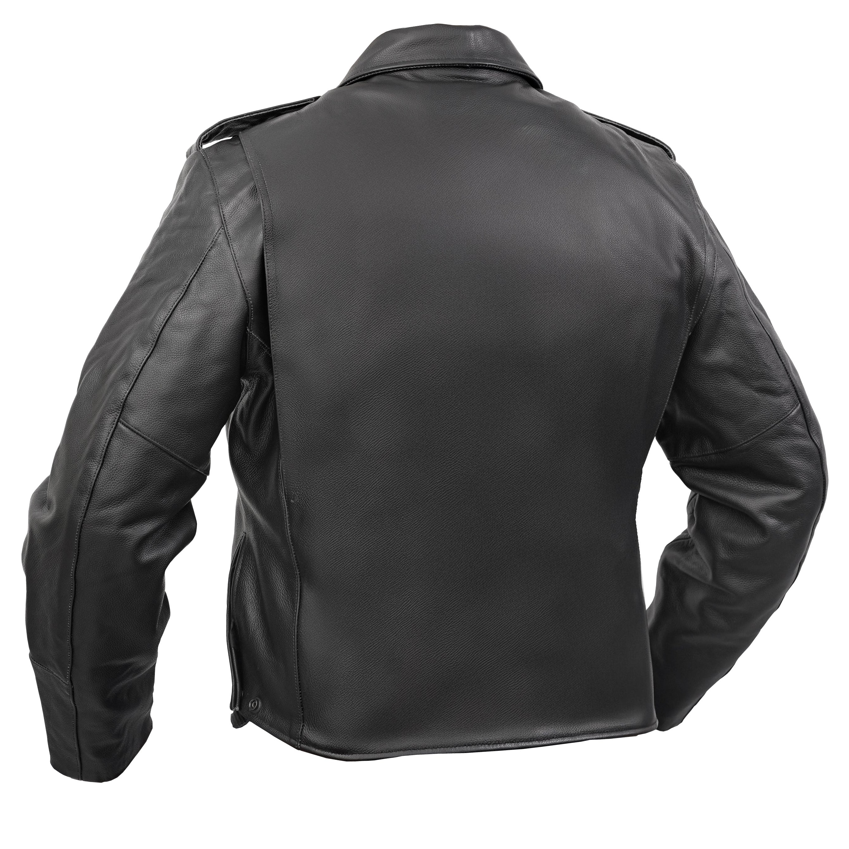 Raw Cope – Men’s Leather Motorcycle Jacket