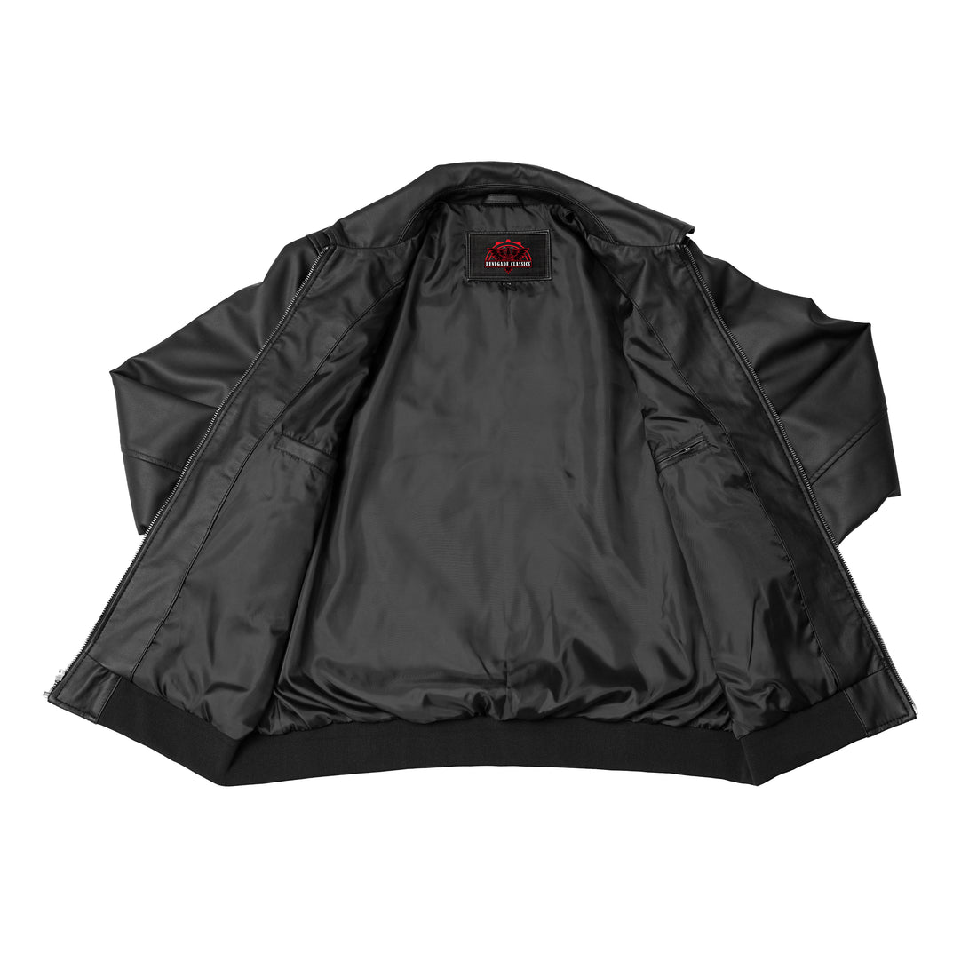 Ravven – Men’s Faux Leather Motorcycle Jacket