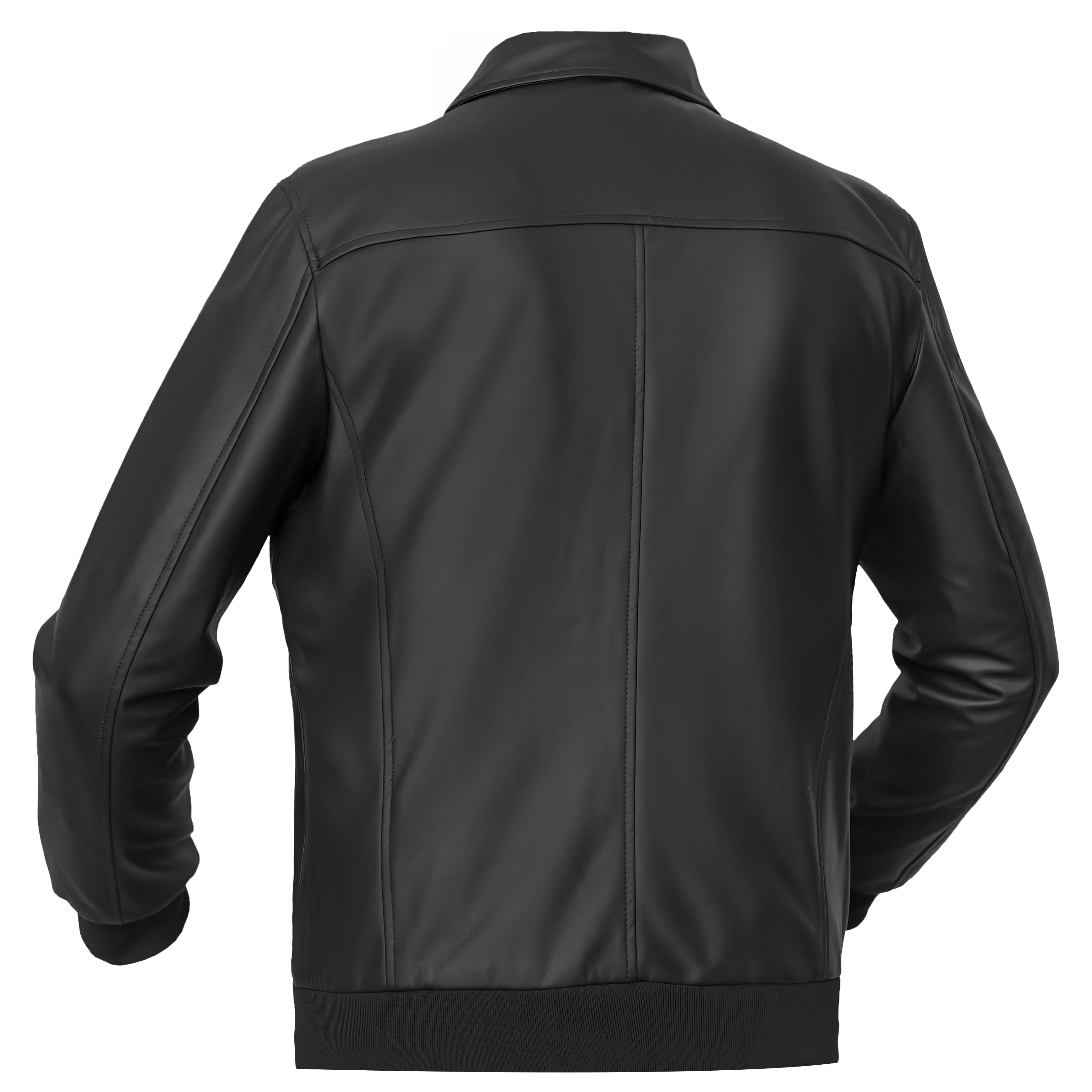 Ravven – Men’s Faux Leather Motorcycle Jacket