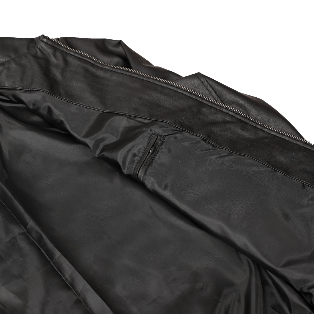 Ravven – Men’s Faux Leather Motorcycle Jacket