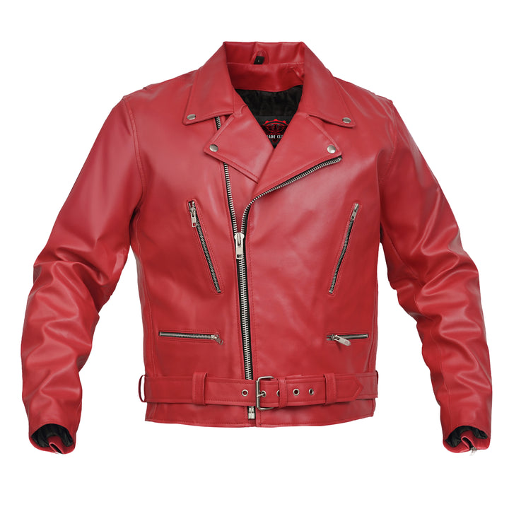 Reaper – Men’s Faux Leather Motorcycle Jacket