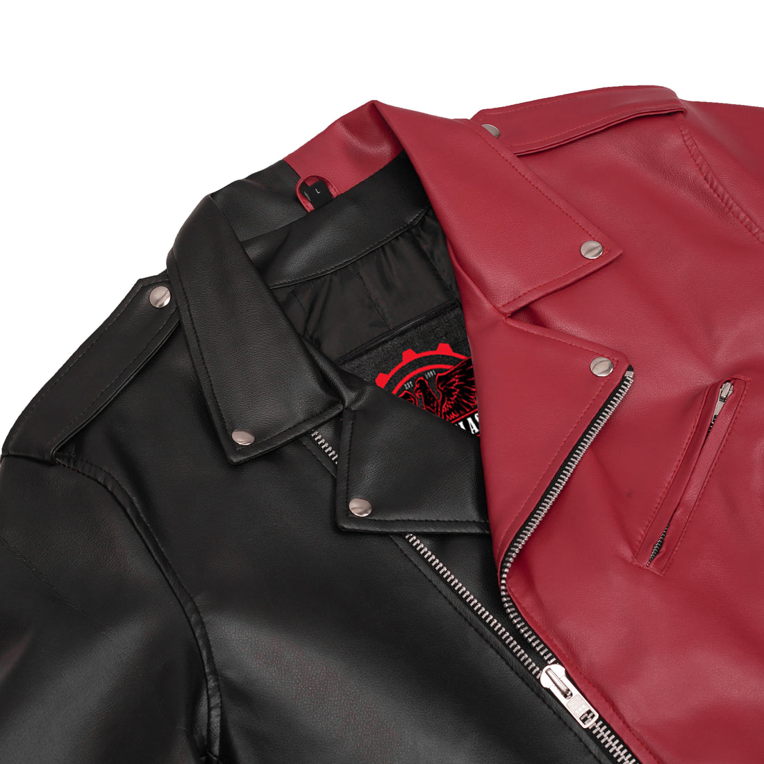 Ruinborn – Men’s Faux Leather Motorcycle Jacket