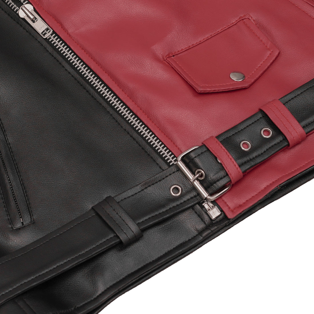 Ruinborn – Men’s Faux Leather Motorcycle Jacket