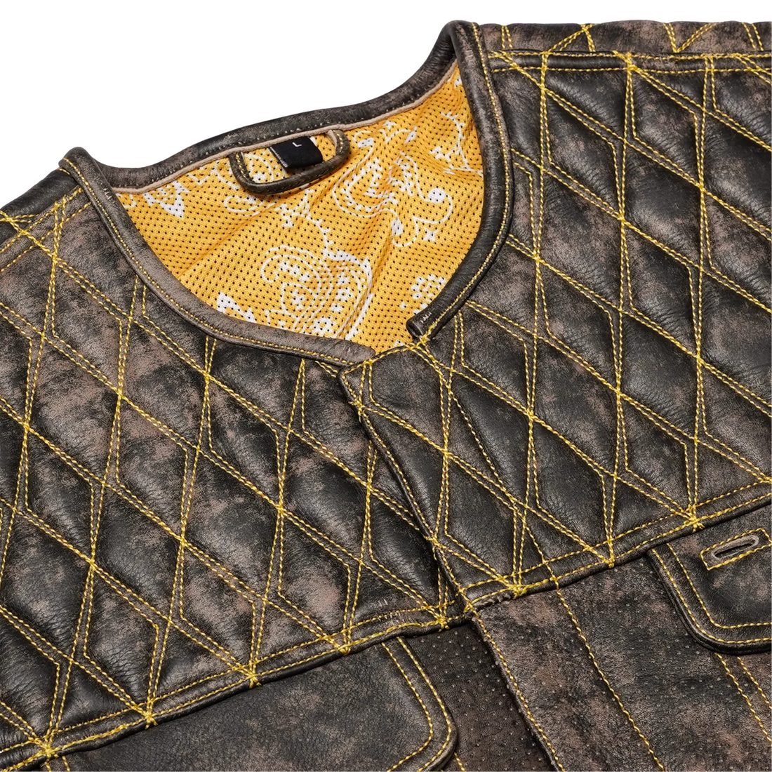 Rust Rider – Men’s Leather Vest