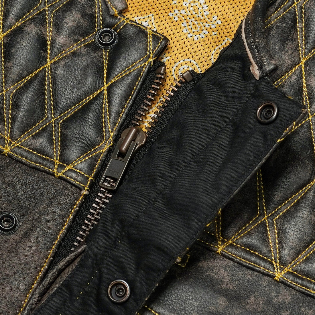 Rust Rider – Men’s Leather Vest