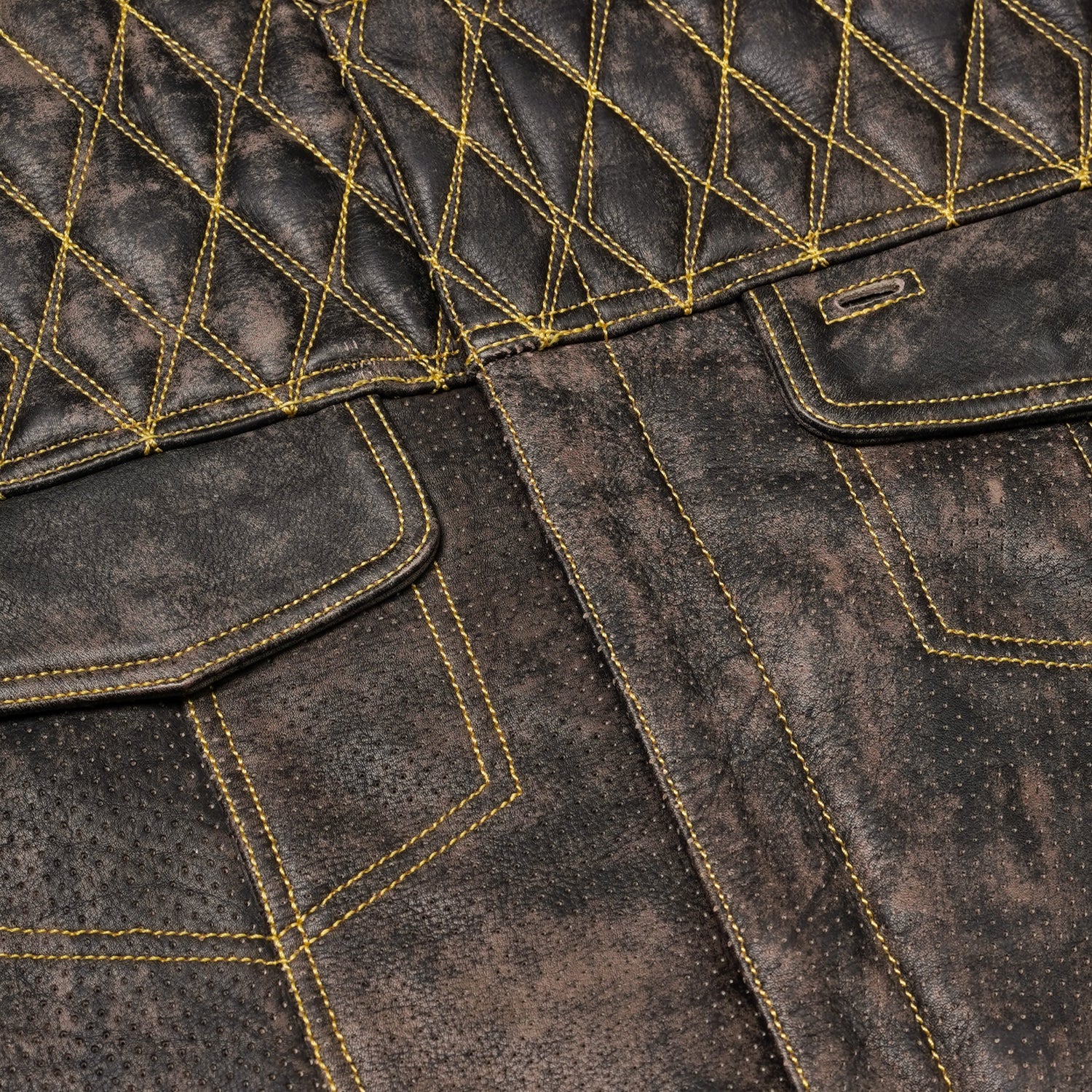 Rust Rider – Men’s Leather Vest