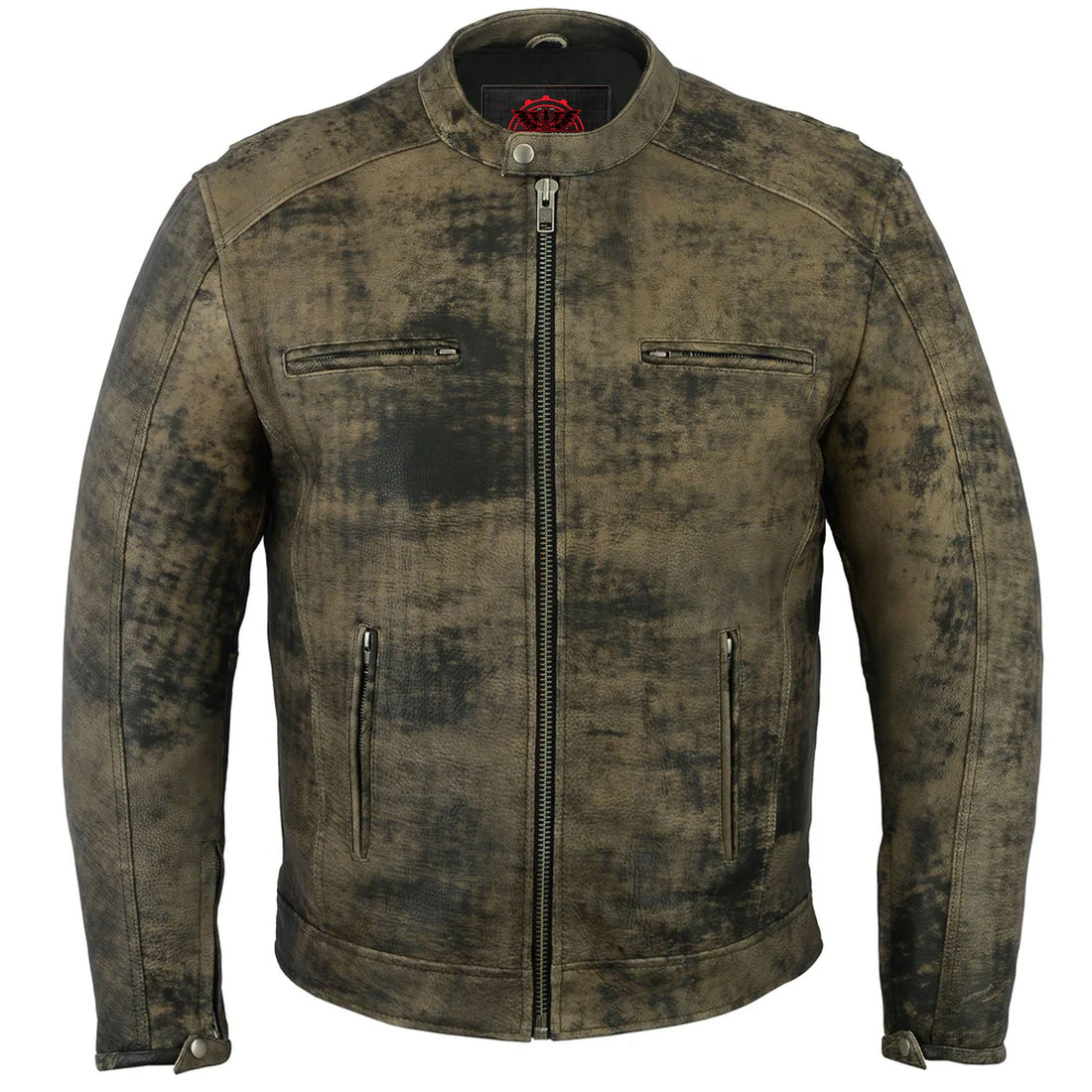 RC736 Men's Antique Brown Cruiser Jacket