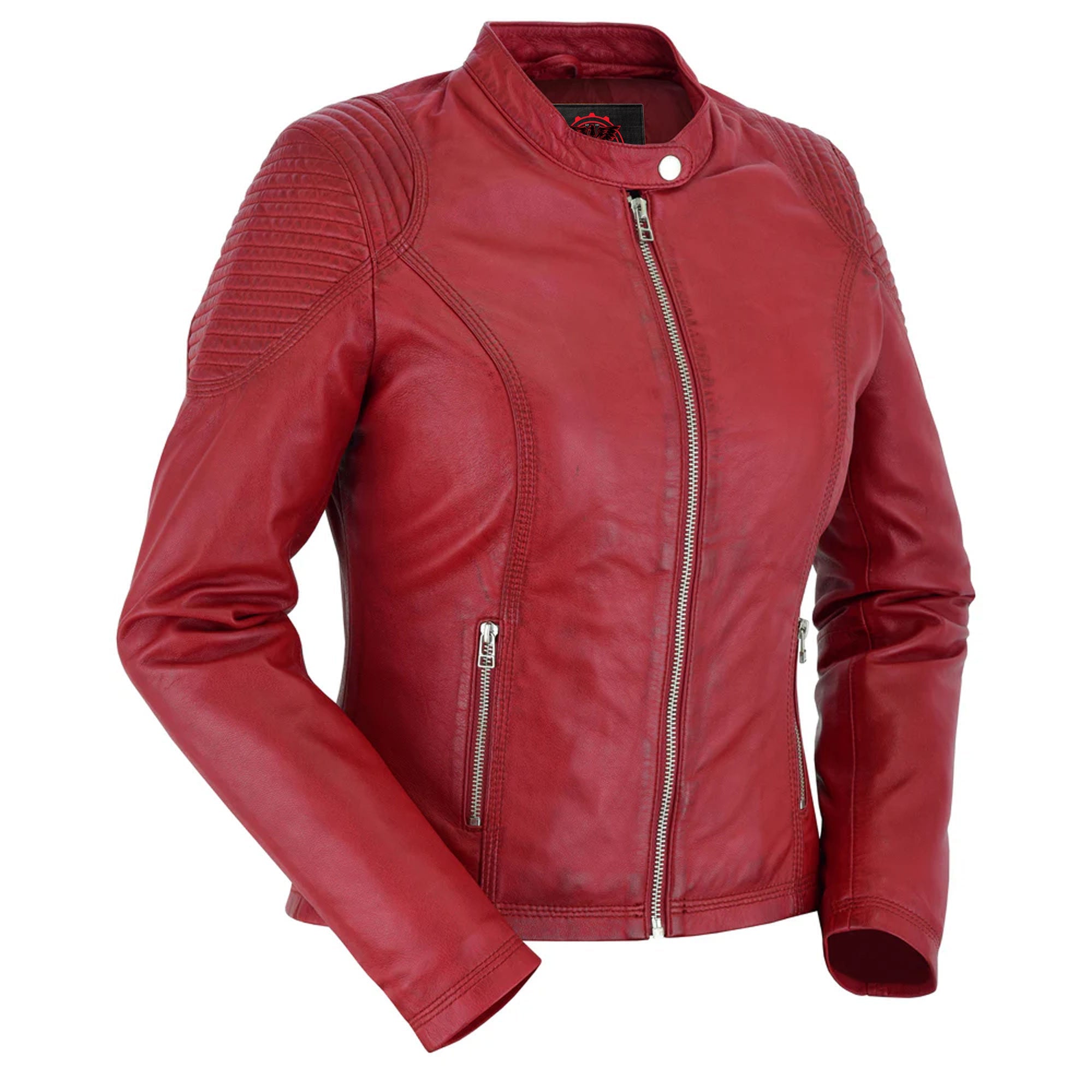RC5501 Cabernet - Women's Fashion Leather Jacket