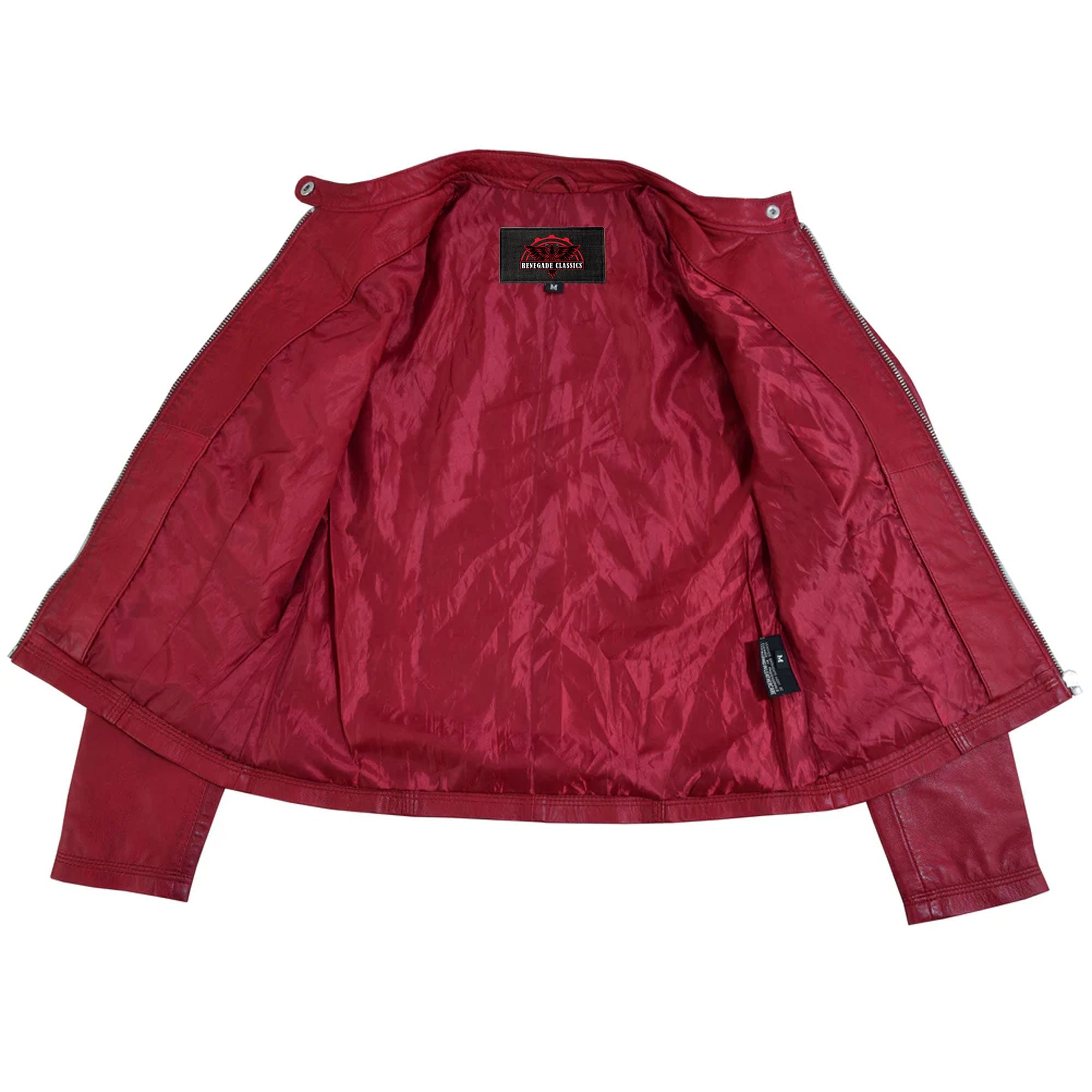 RC5501 Cabernet - Women's Fashion Leather Jacket