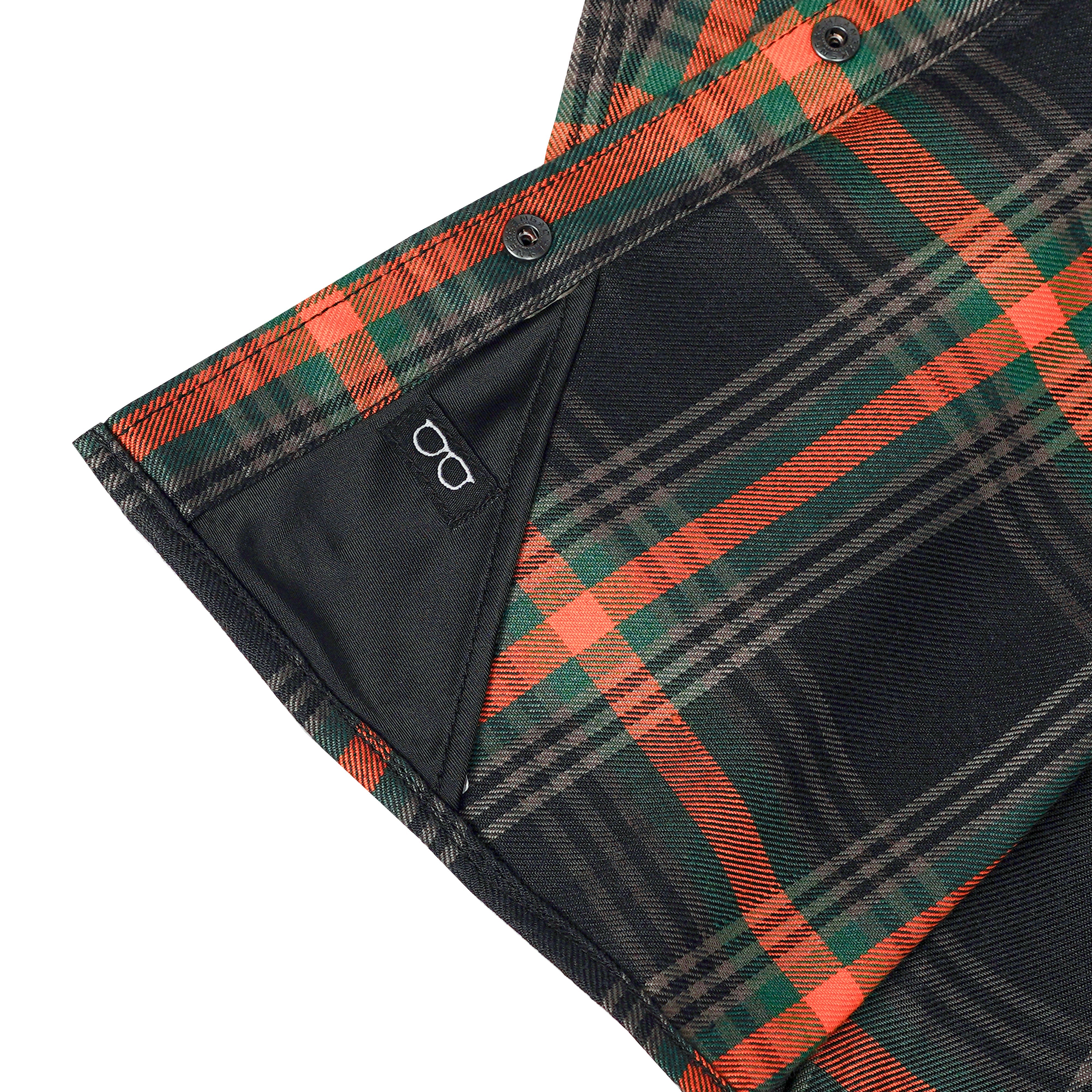 Sea Jewel Women’s Blue and Green Flannel Shirt