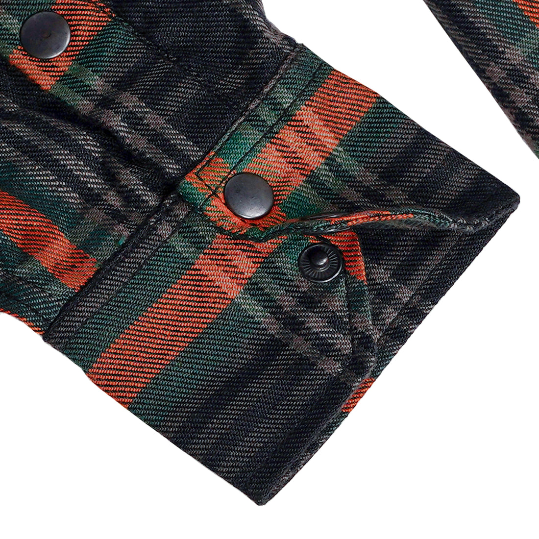 Sea Jewel Women’s Blue and Green Flannel Shirt