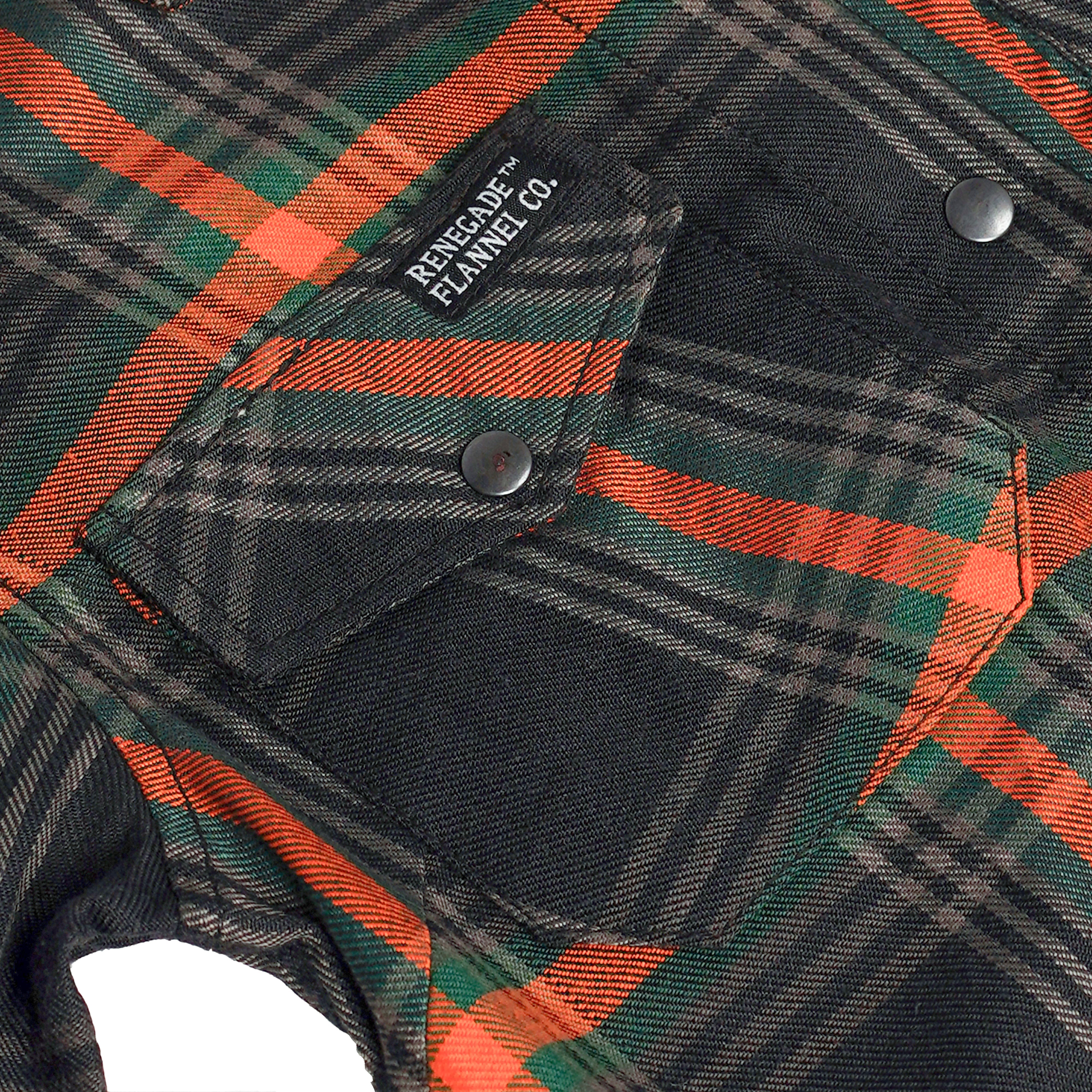 Sea Jewel Women’s Blue and Green Flannel Shirt