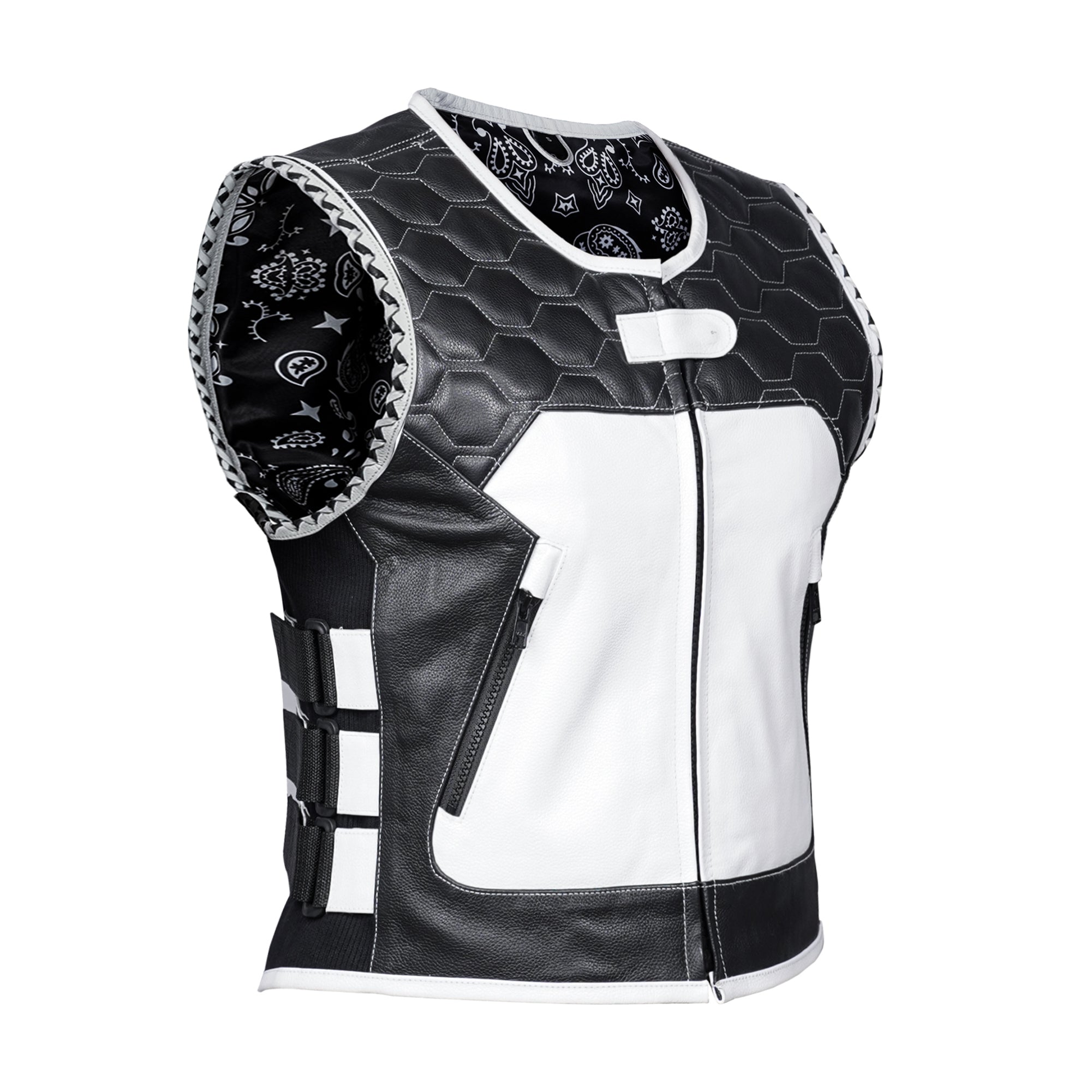Shadow Pearl - Women's Leather Vest