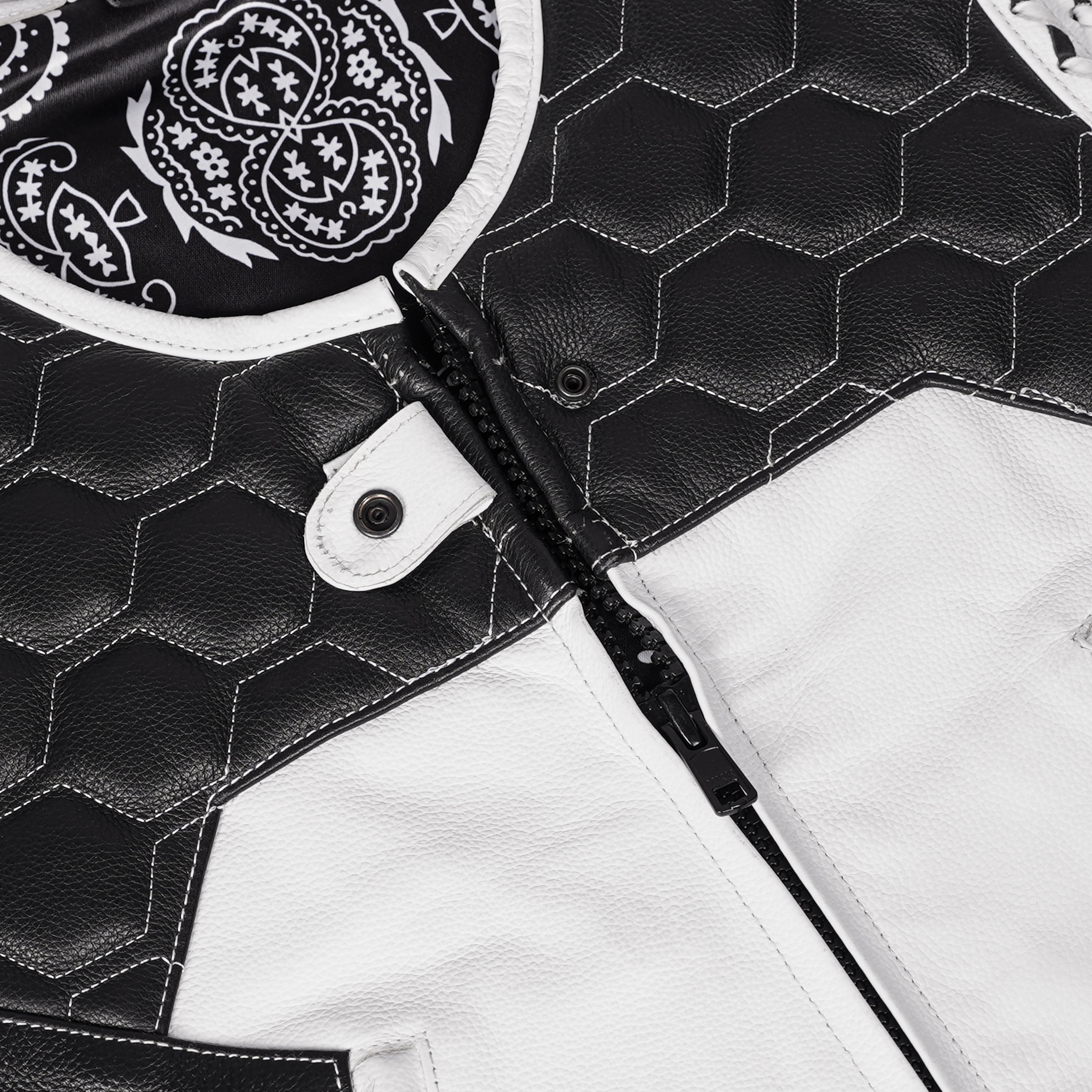 Shadow Pearl - Women's Leather Vest