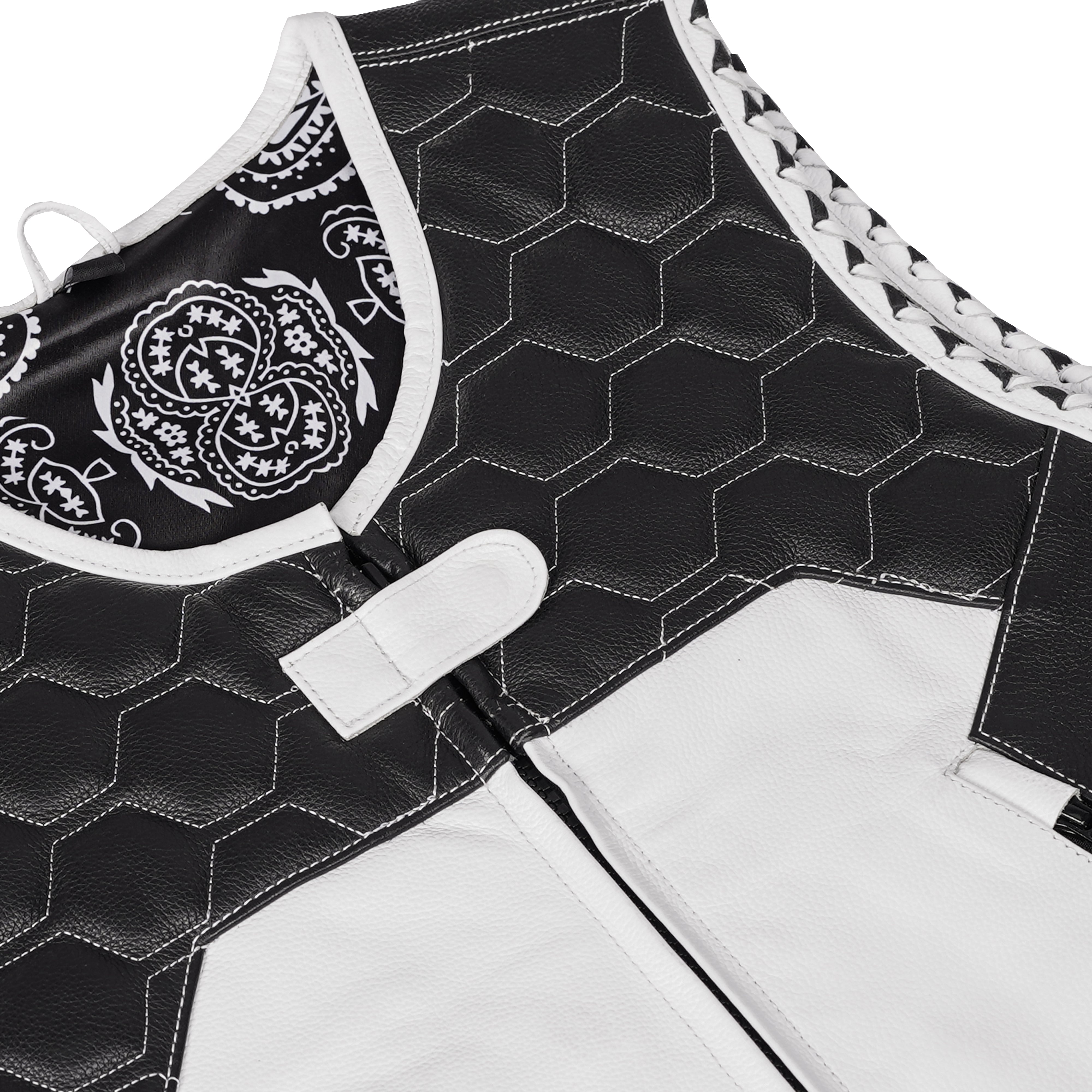 Shadow Pearl - Women's Leather Vest