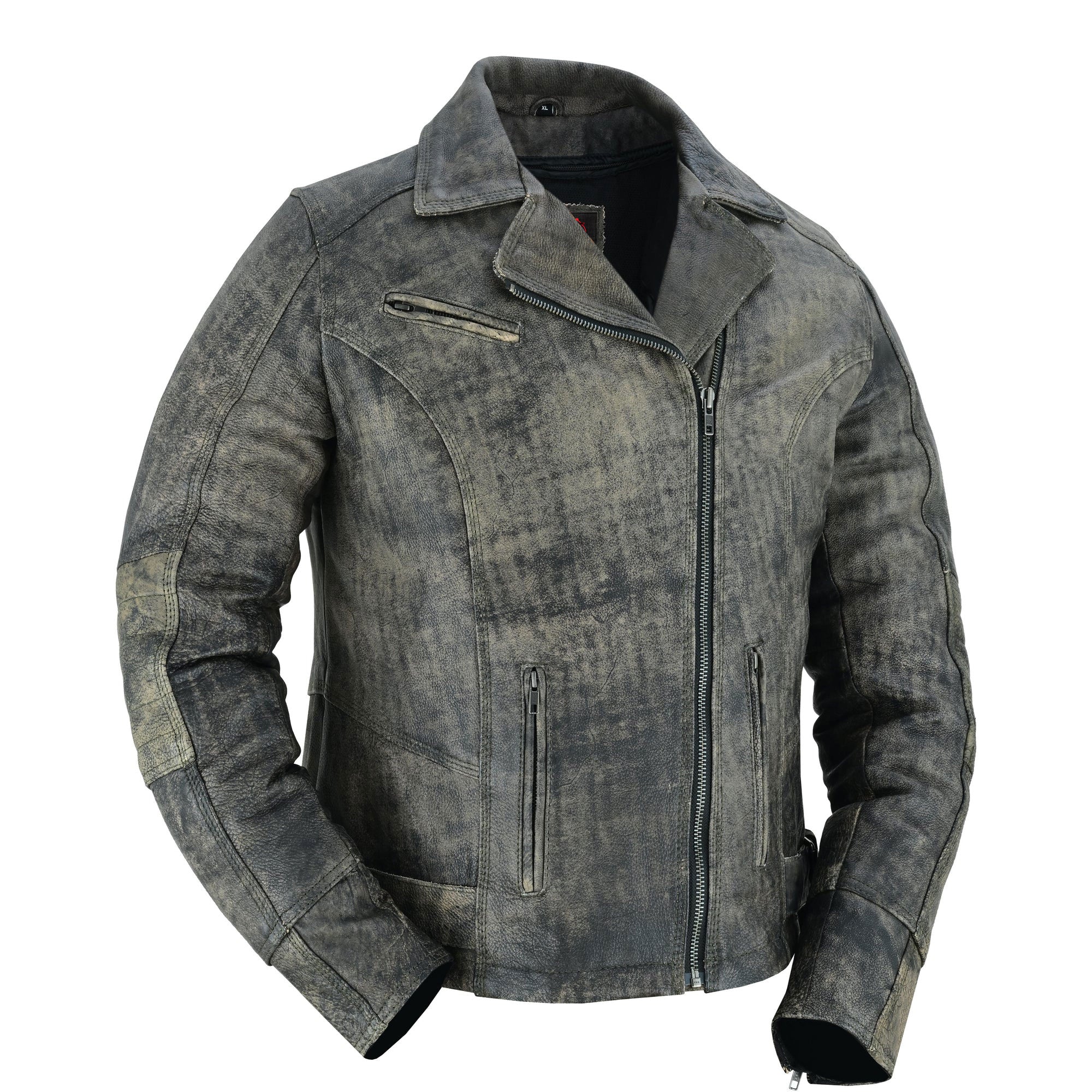 RC836 Women's Updated Stylish Antique Brown M/C Jacket