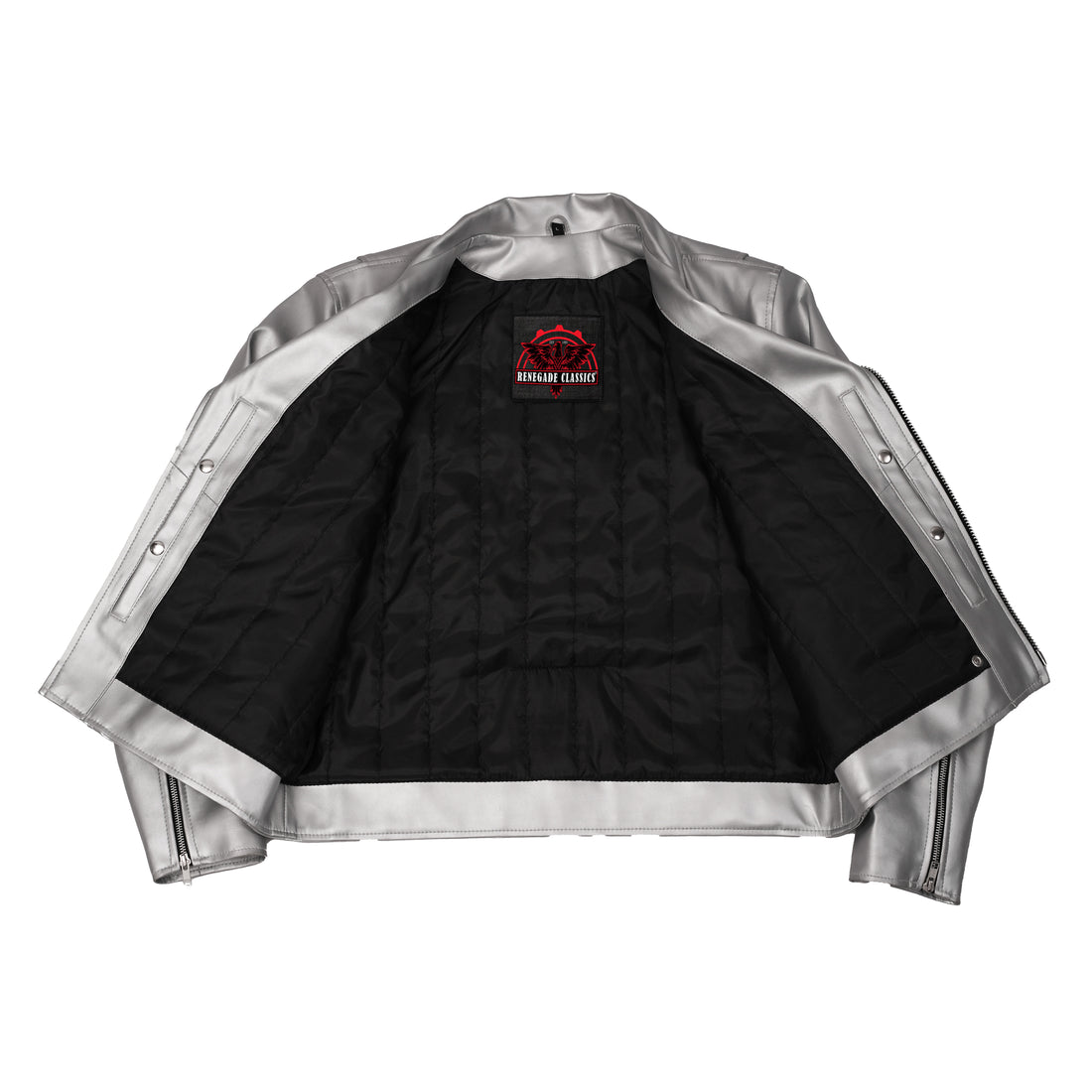 Sinister – Men’s Faux Leather Motorcycle Jacket