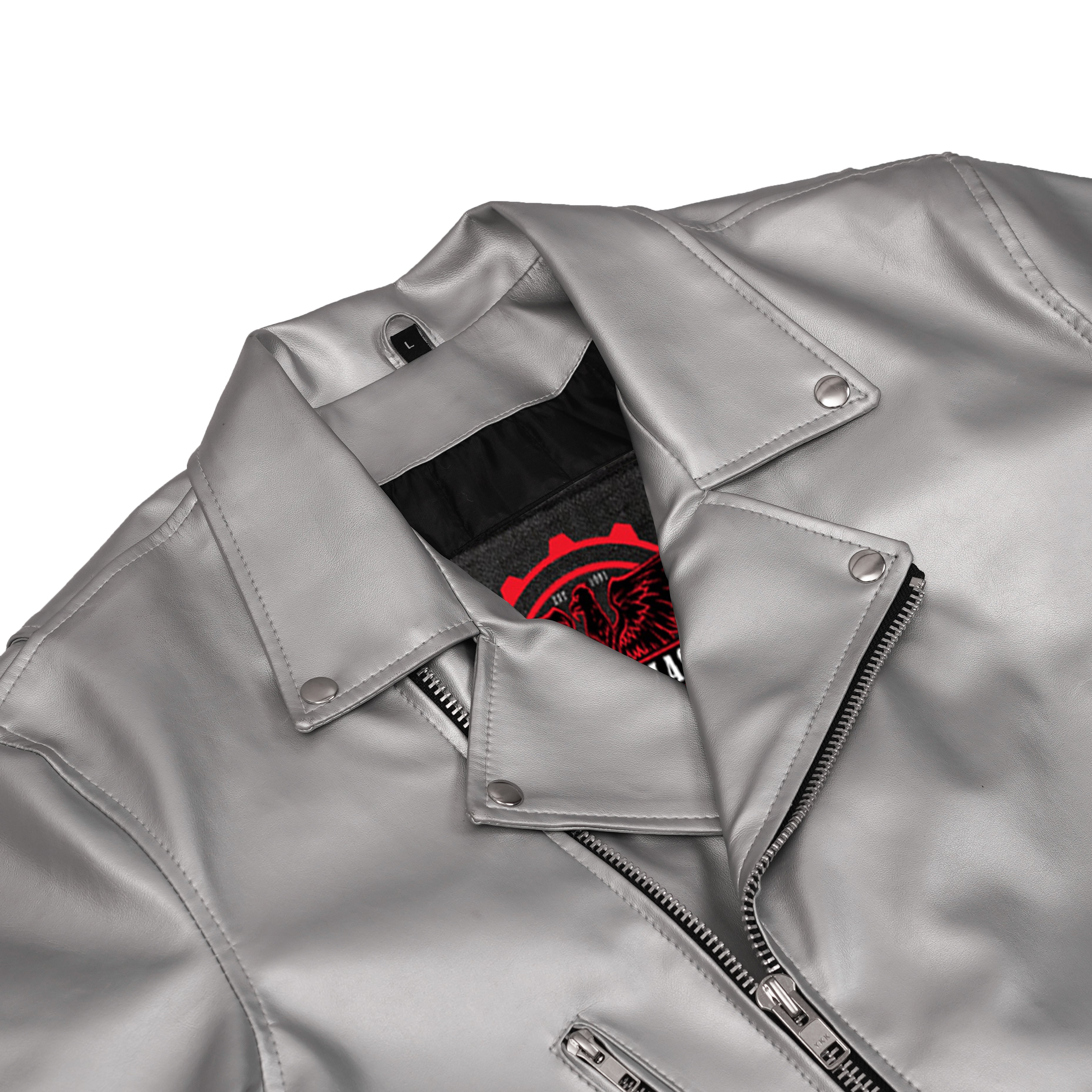 Sinister – Men’s Faux Leather Motorcycle Jacket