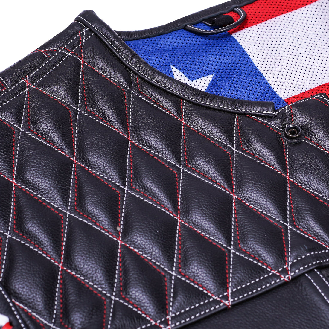 Star Shield – Men’s Leather Vest