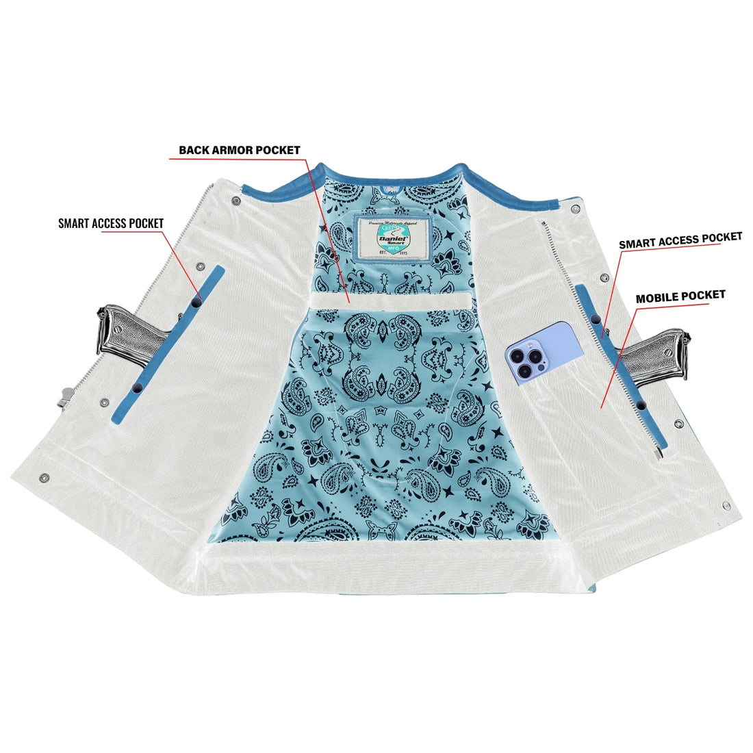 Timberline - Men’s Leather Vest