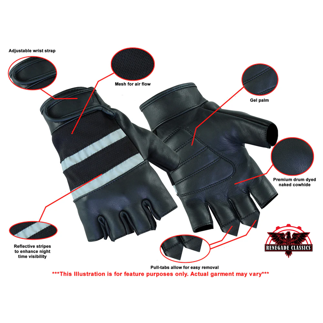 RC15 Traditional Fingerless Glove
