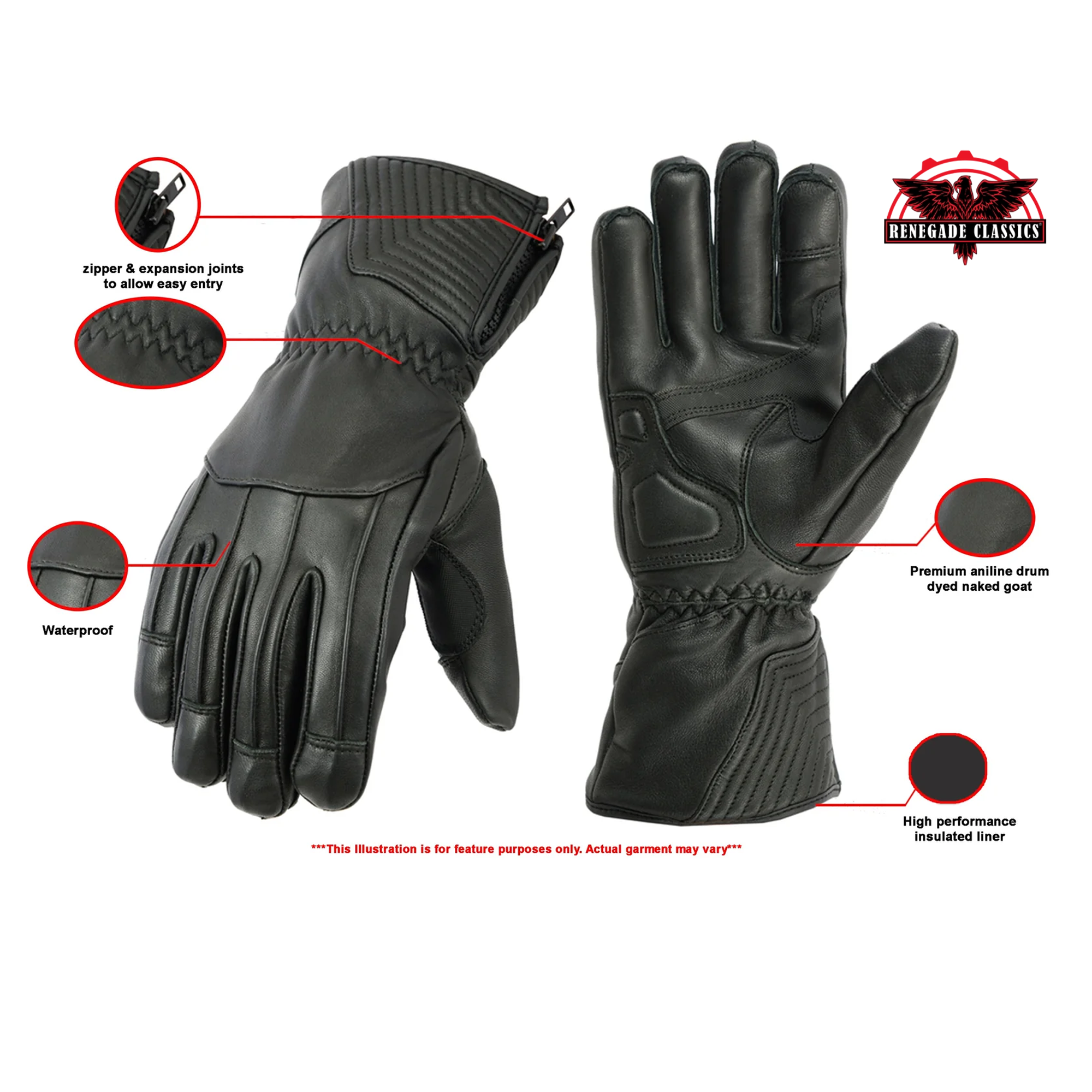 RC91 High Performance Insulated Driving Glove