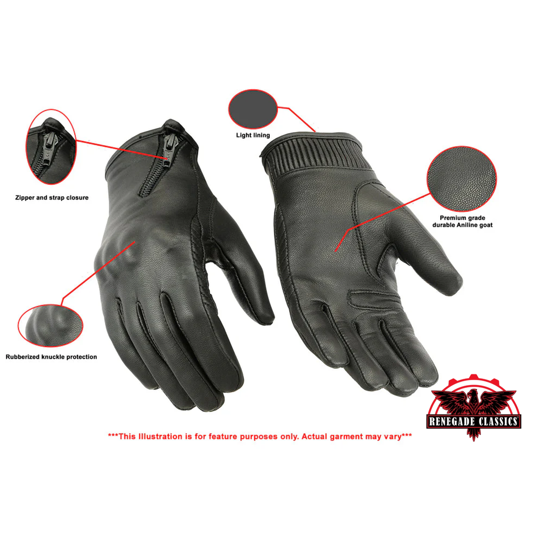RC87 Women's Premium Sporty Glove
