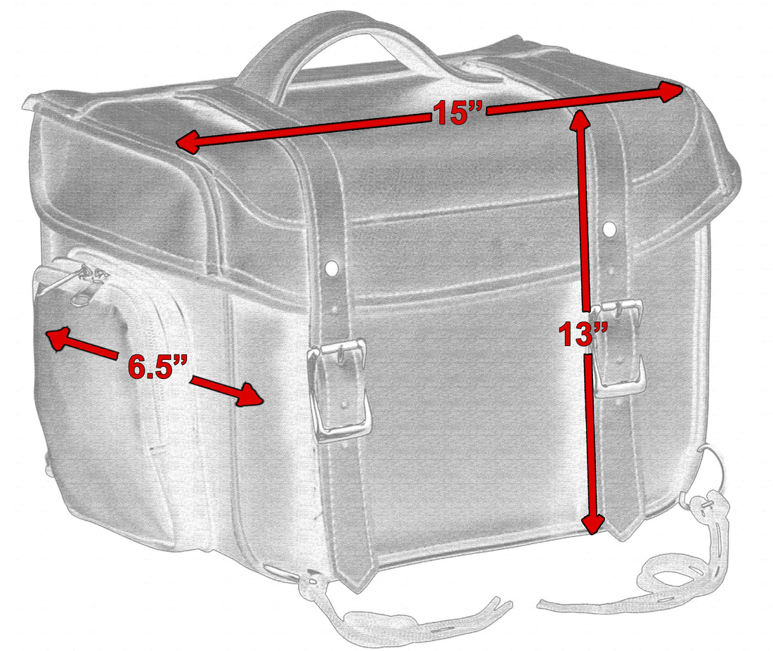 RC340 Small Sissy Bar Bag - Cooler Insert