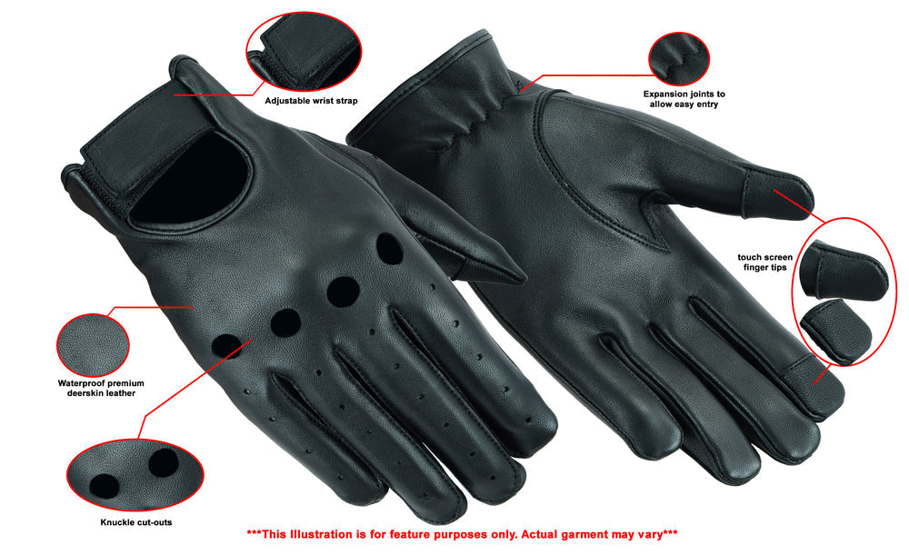 RC51 Deerskin Unlined Driving Glove