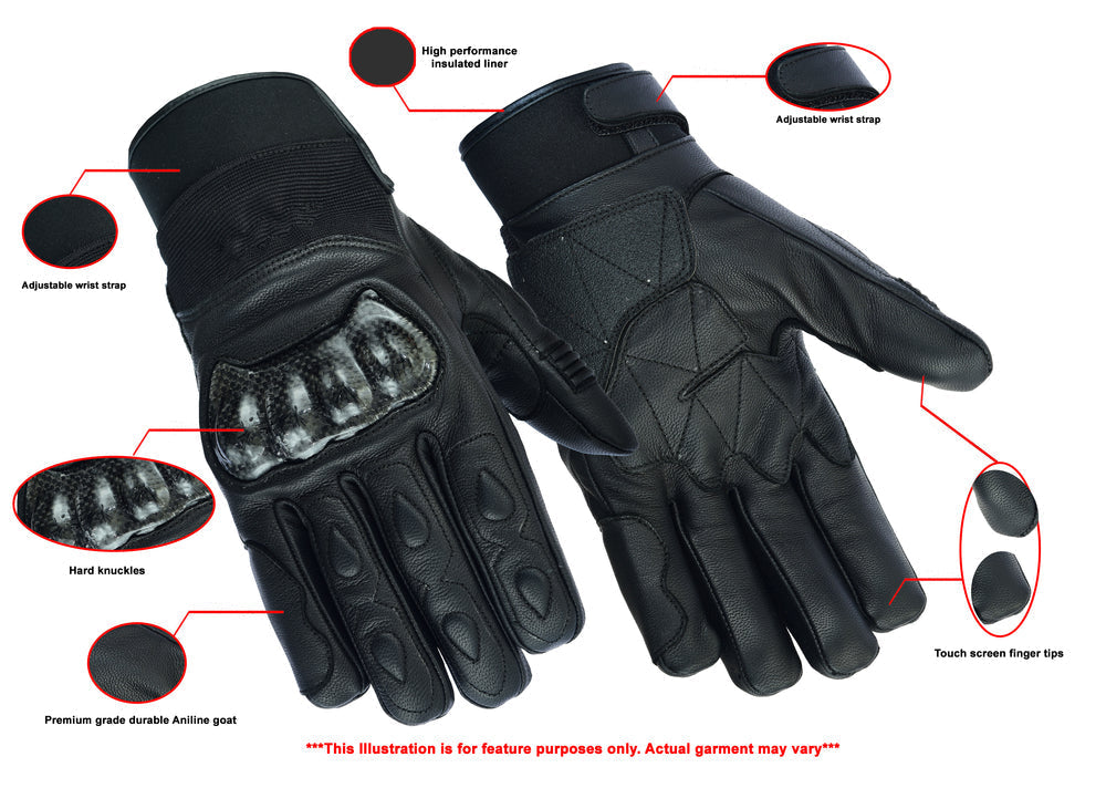 RC2492 Leather/Textile Performance Glove