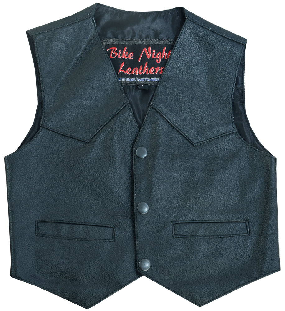RC1744 Toddler Traditional Style Plain Side Vest