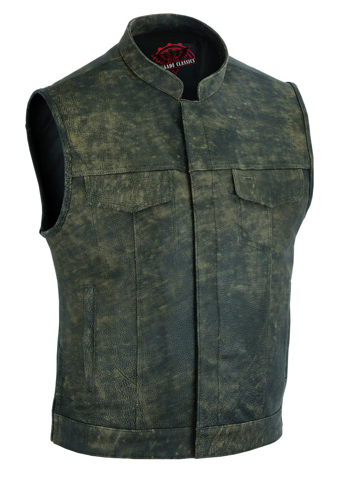 RC108 Men's Conceal Carry Antique Brown Vest