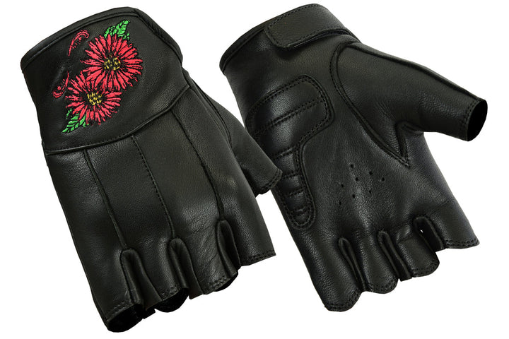 RC36 Women's Embroidered Fingerless Glove