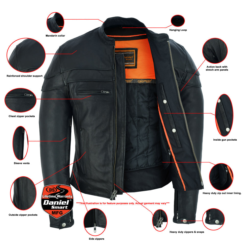 RC701 Men's Sporty Scooter Jacket
