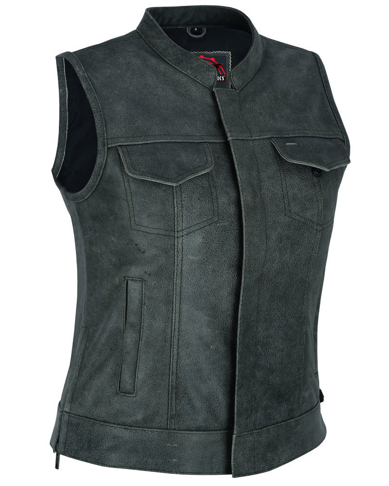 RC229  Women's Premium Single Back Panel Concealment Vest - GRAY