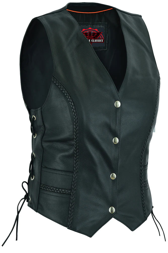 RC222 Women's Braided Vest